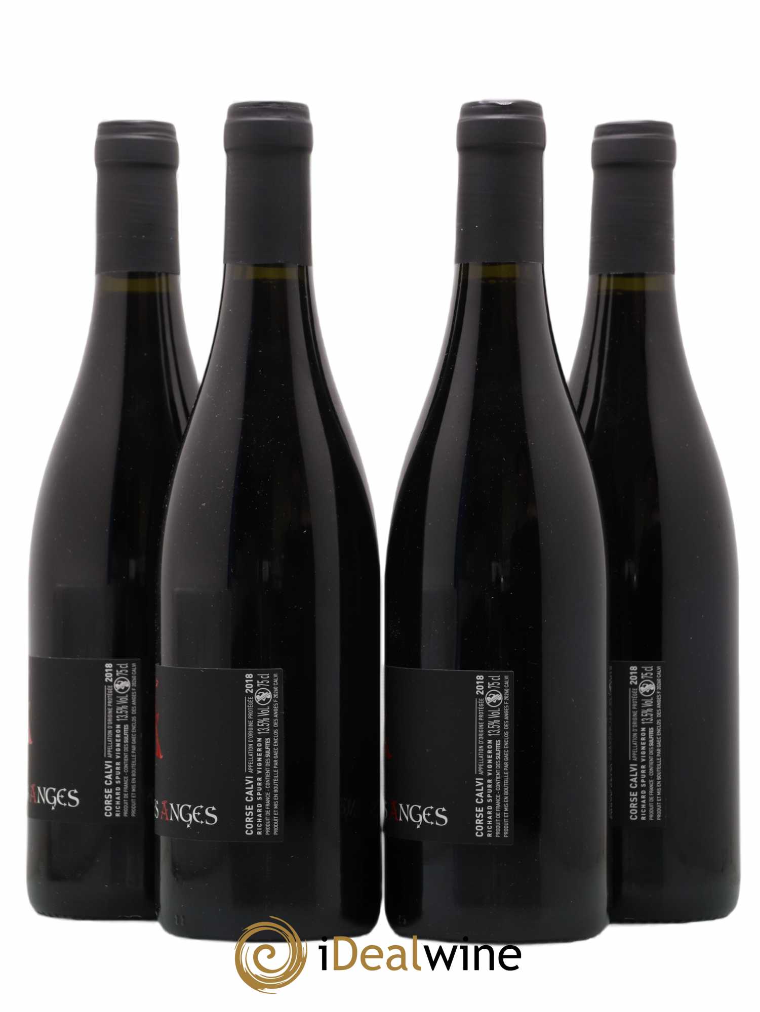 Vin de Corse Calvi Enclos des Anges 2018 - Lot de 4 bouteilles - 1