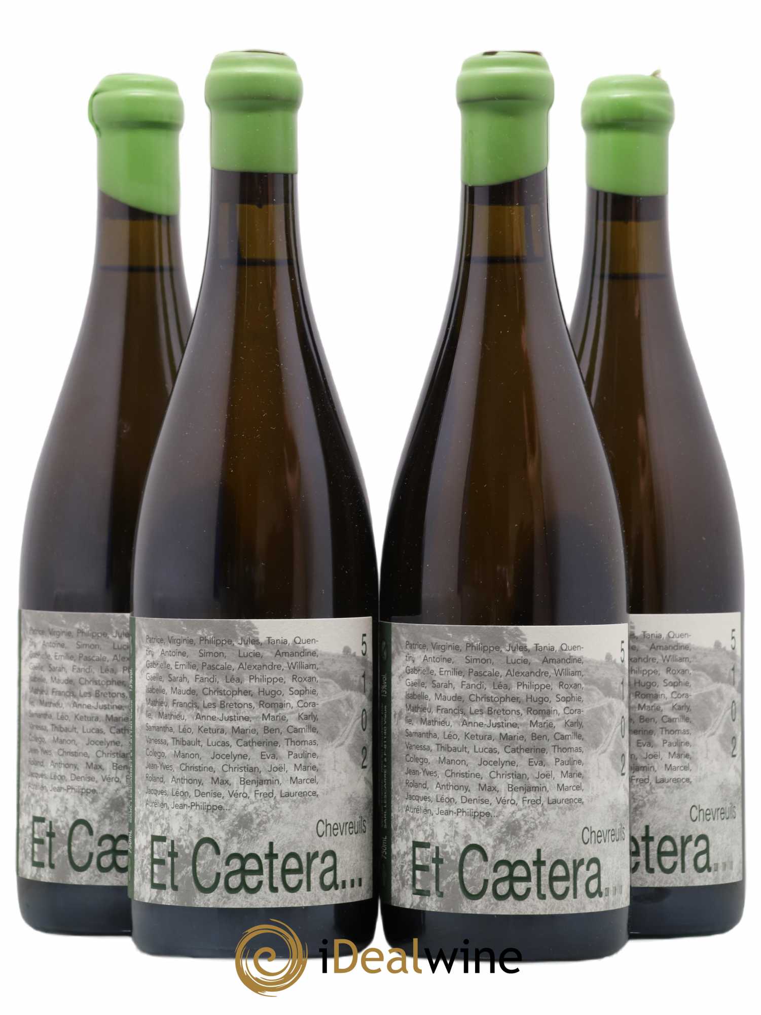 Vin de France Et Caetera Domaine Lescaret Chevreuils (sans prix de réserve) 2015 - Posten von 4 Flaschen - 0