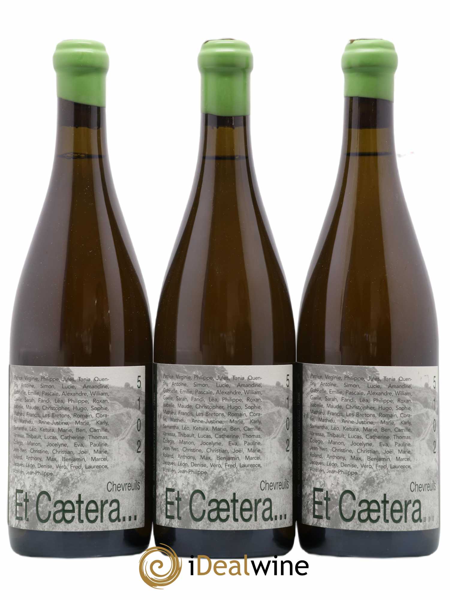 Vin de France Et Caetera Domaine Lescaret Chevreuils (sans prix de réserve) 2015 - Posten von 3 Flaschen - 0