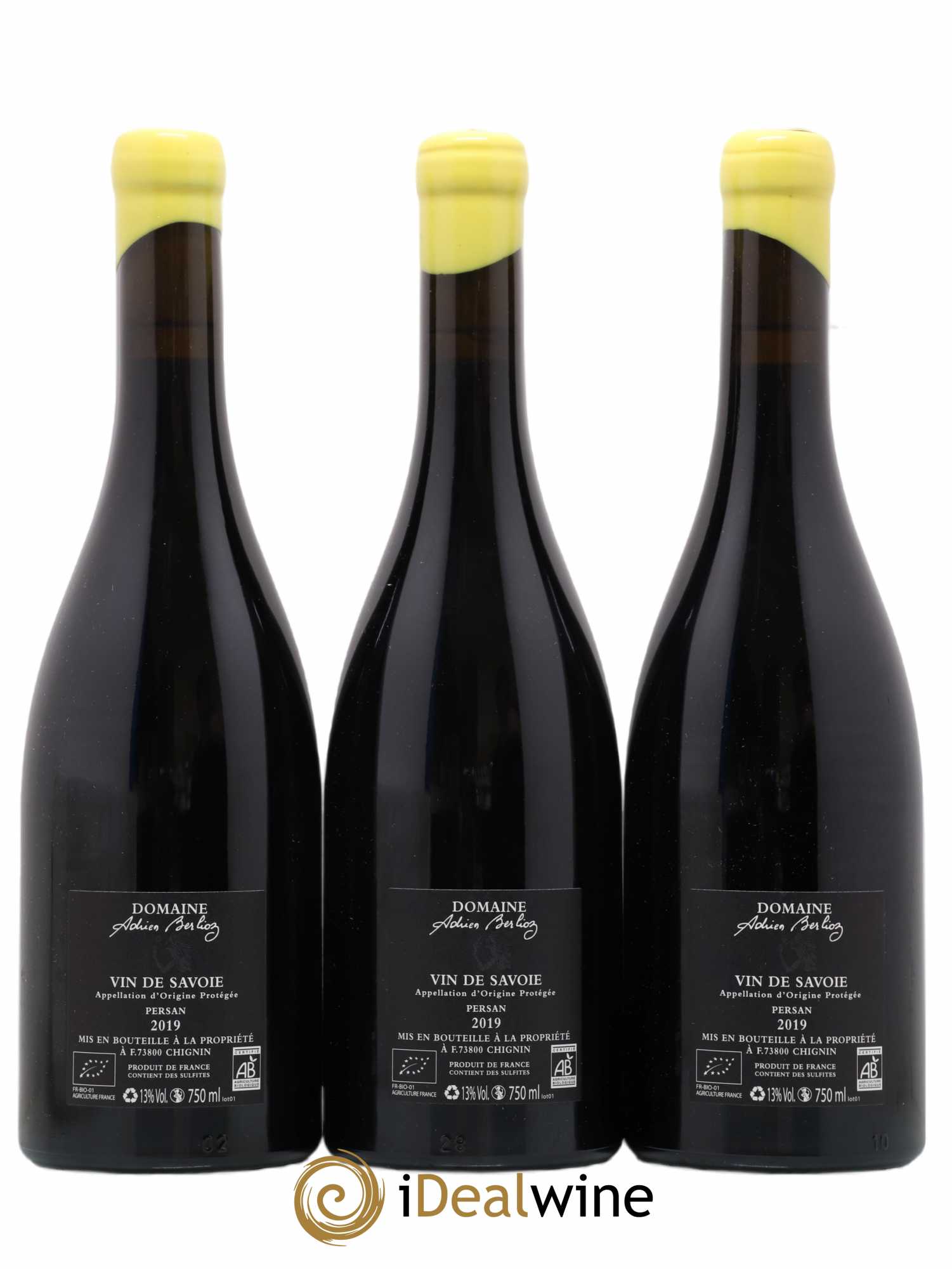 Vin de Savoie Persan Octavie Domaine Adrien Berlioz 2019 - Posten von 3 Flaschen - 1