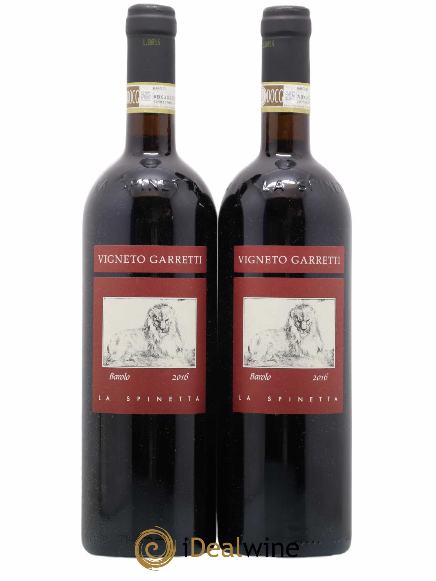 Barolo Vigneto Garretti La Spinetta 2016 - Posten von 2 Flaschen - 0