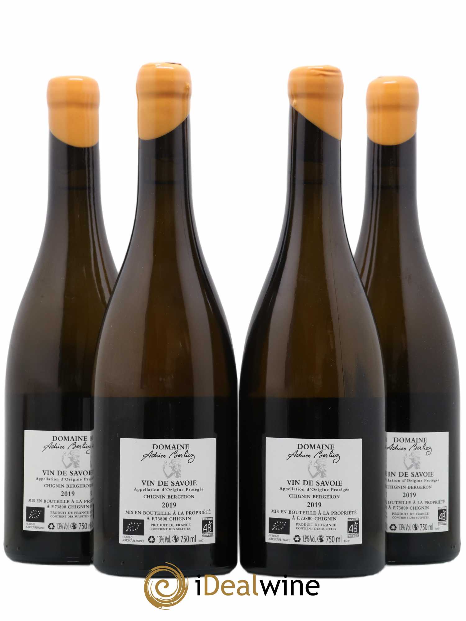 Vin de Savoie Raipoumpou Domaine Adrien Berlioz 2019 - Posten von 4 Flaschen - 1
