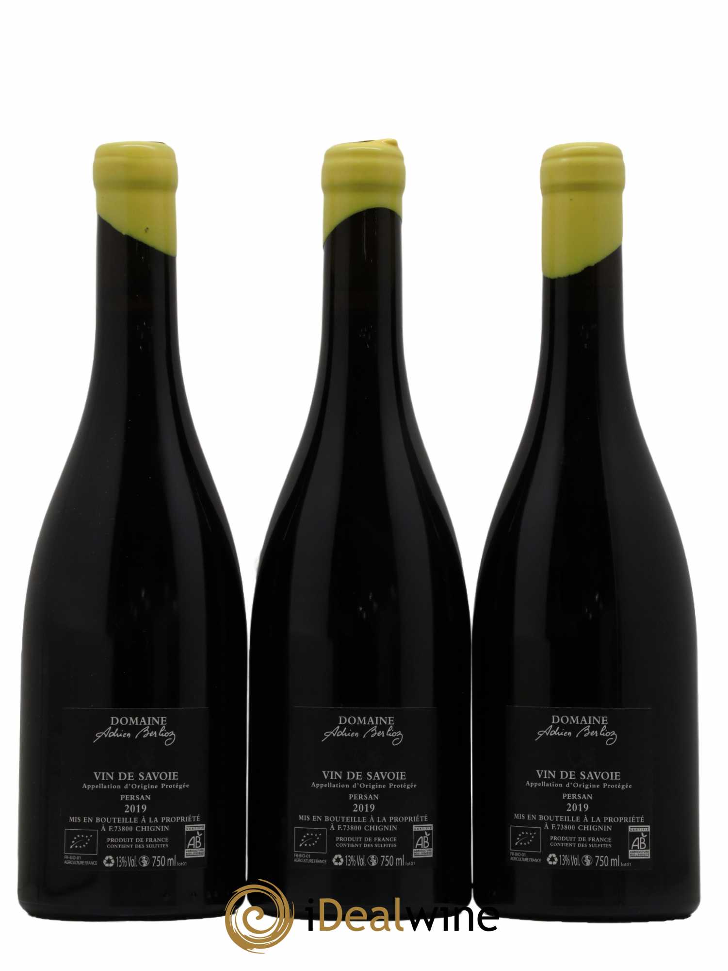 Vin de Savoie Cuvée Persan Octavie Domaine Adrien Berlioz 2019 - Lot of 3 bottles - 1