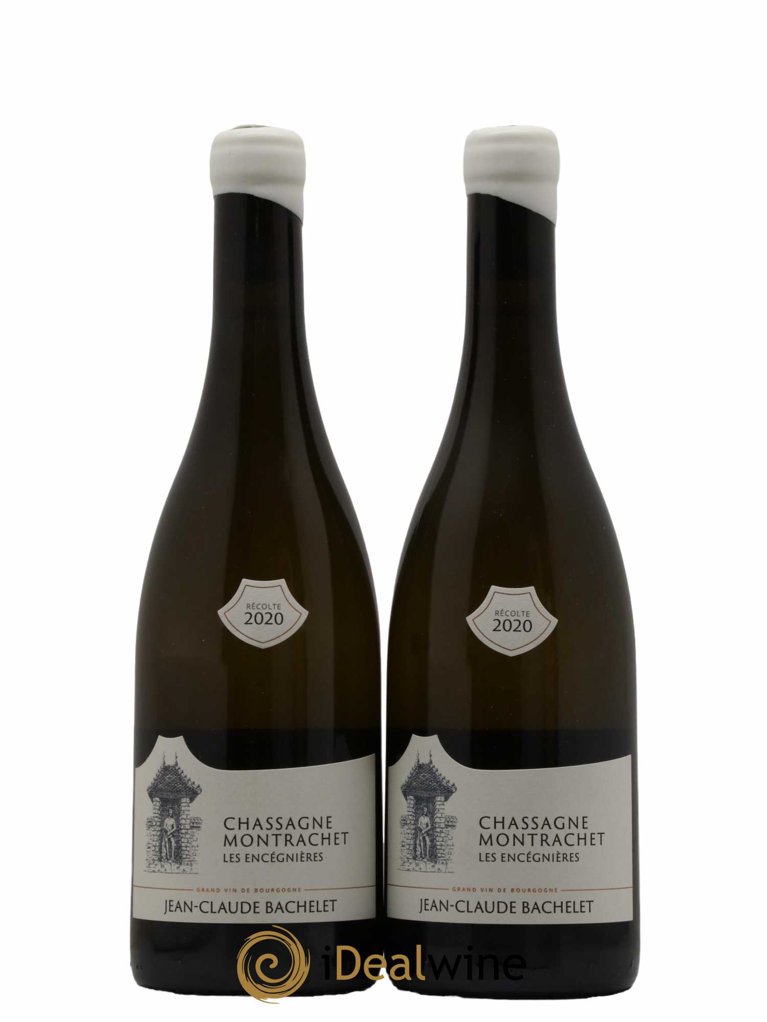 Chassagne-Montrachet Les Encégnières Jean-Claude Bachelet (Domaine) 2020 - Lot de 2 bouteilles - 0