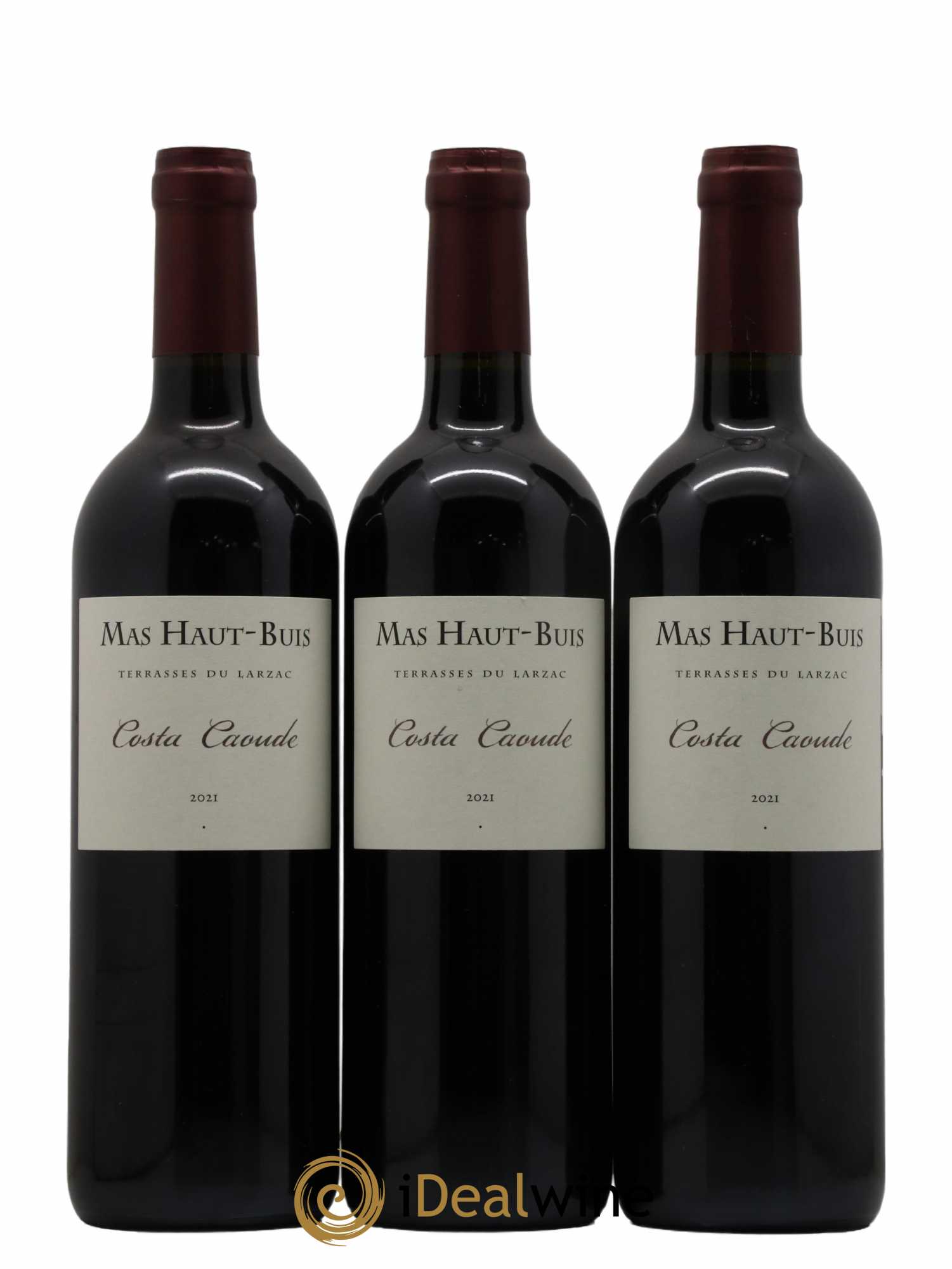 Terrasses du Larzac Costa Caoude Domaine Mas Haut Buis 2021 - Lot of 3 bottles - 0