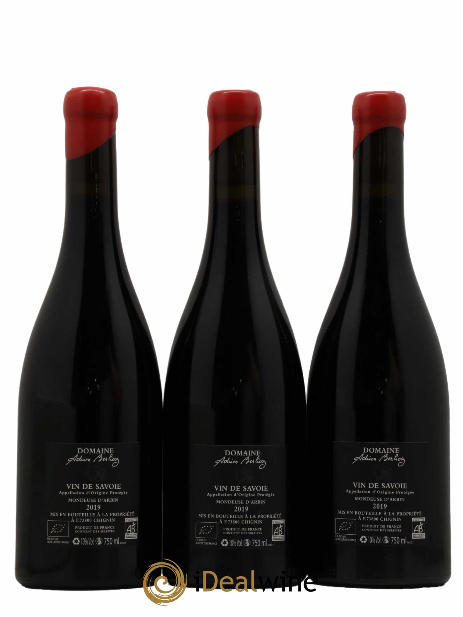 Vin de Savoie Cuvée Marie-Clotilde Domaine Adrien Berlioz 2019 - Lot of 3 bottles - 1