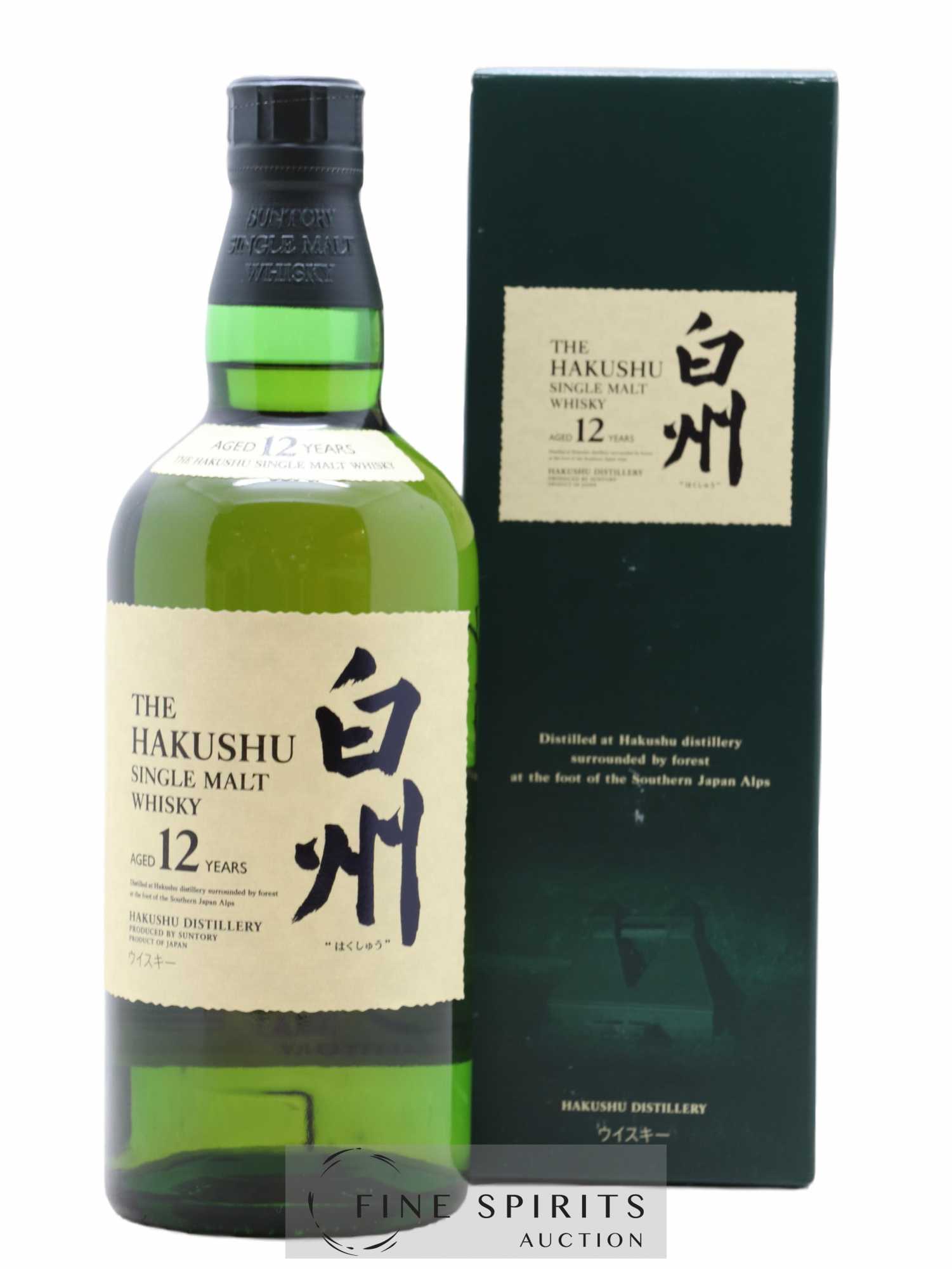 Hakushu 12 years Of. - Lot de 1 bouteille - 0