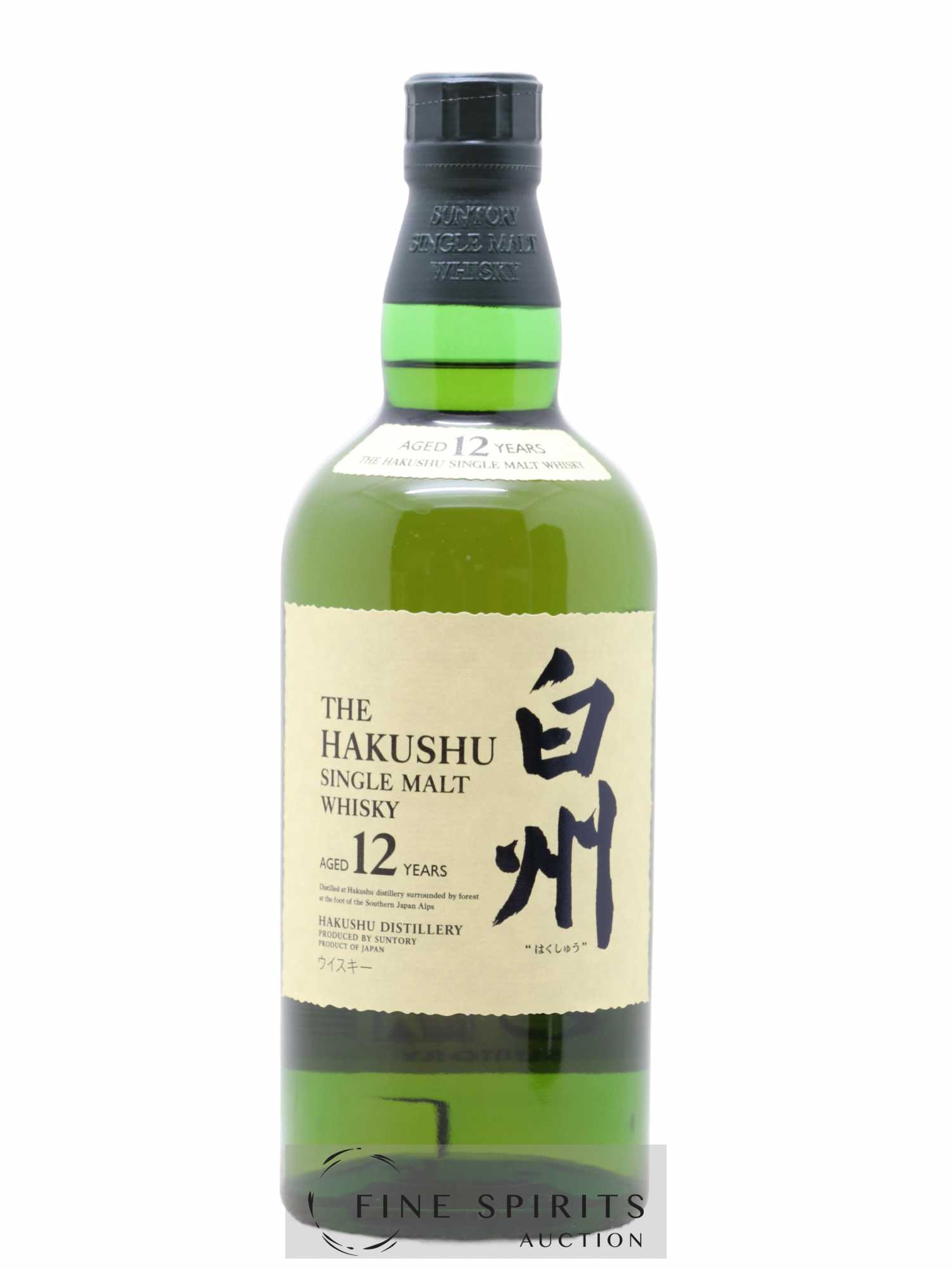 Hakushu 12 years Of. - Lot of 1 bottle - 1