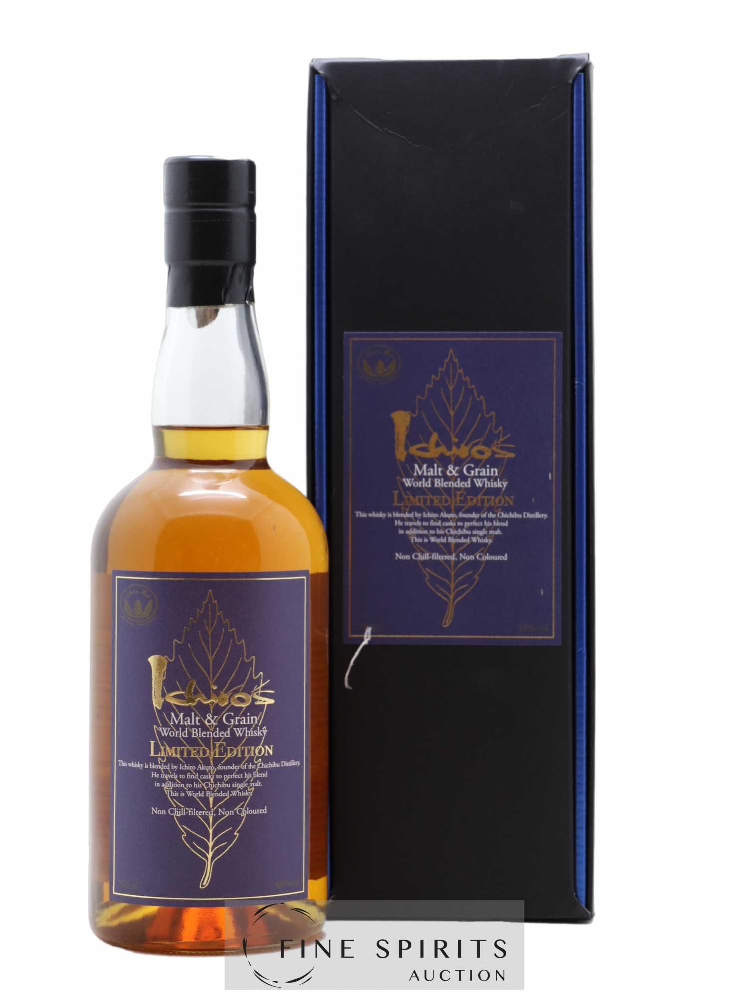 Ichiro's Malt Of. Malt & Grain - World Blended Whisky Non-Chill filtered LMDW Limited Edition - Lot de 1 bouteille - 0