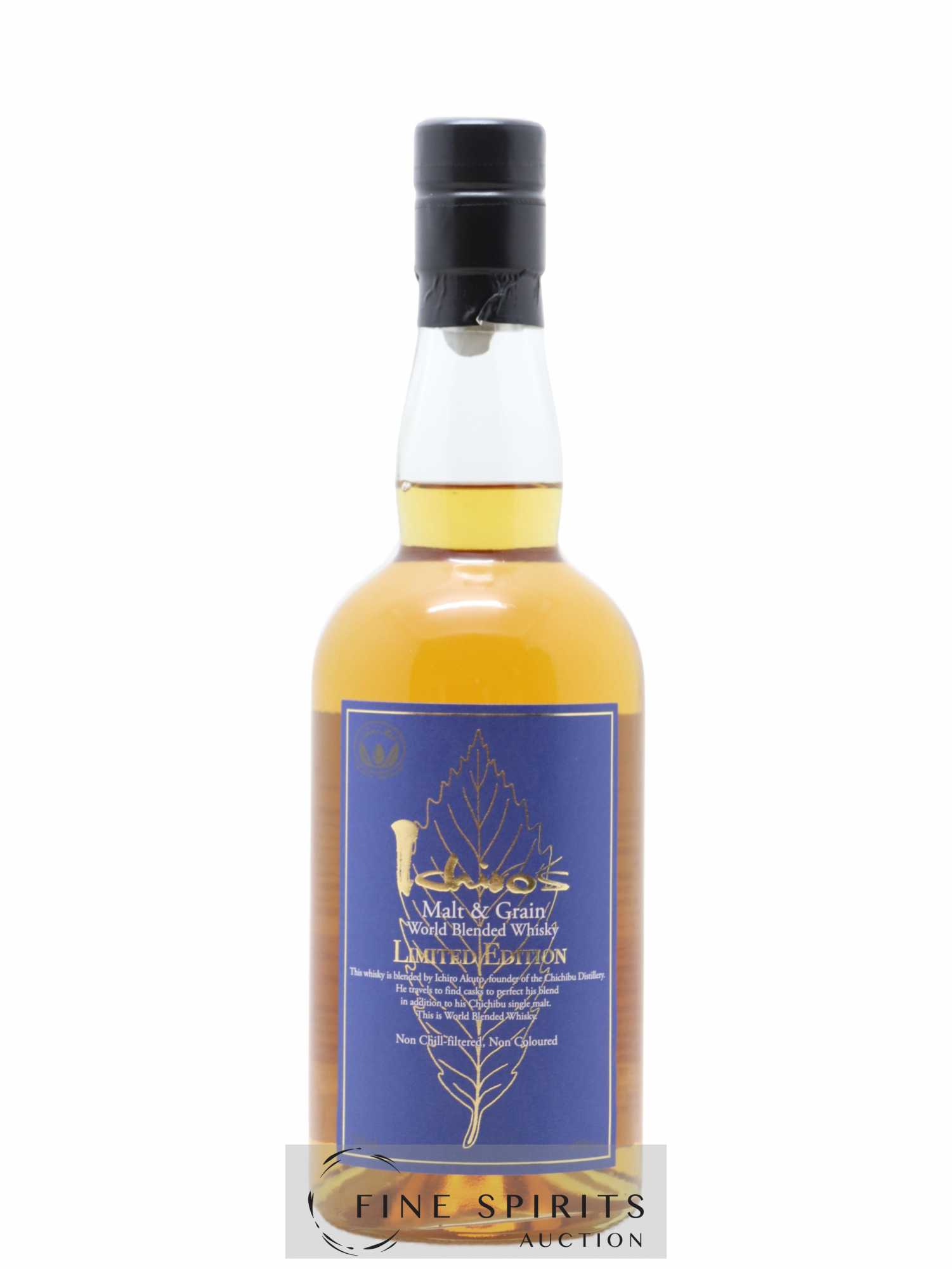 Ichiro's Malt Of. Malt & Grain - World Blended Whisky Non-Chill filtered LMDW Limited Edition - Lot de 1 bouteille - 1