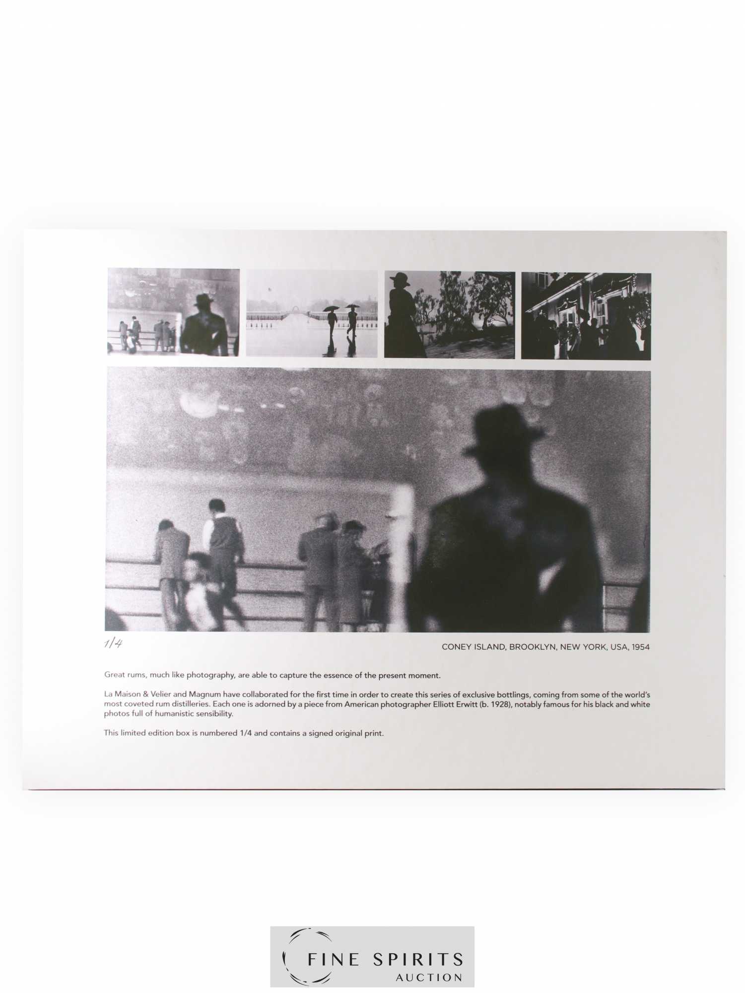 Velier Magnum Series 1 4 x 1.5 Litre - Elliott Erwitt - Lot de 4 magnums - 8