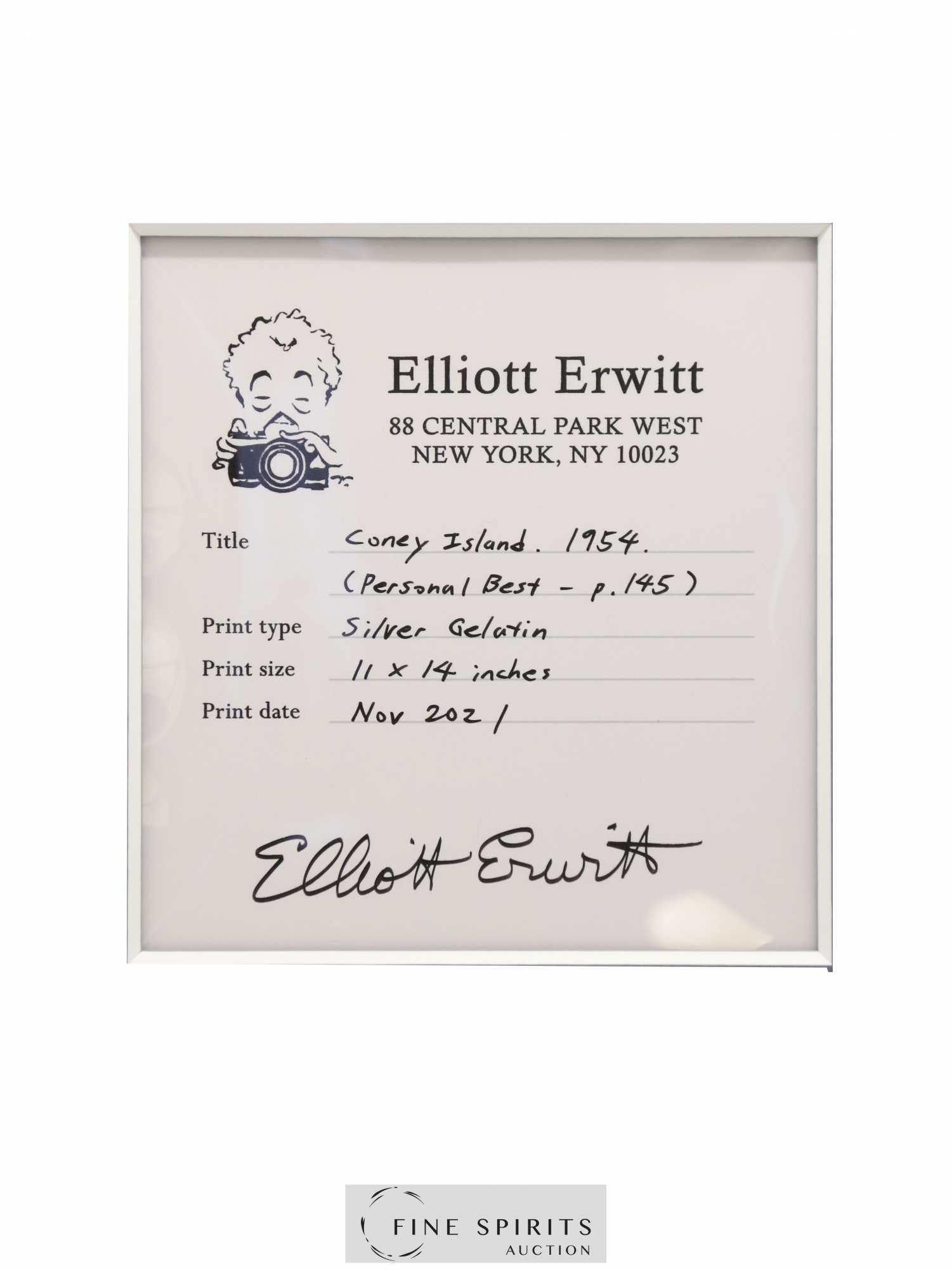 Velier Magnum Series 1 4 x 1.5 Litre - Elliott Erwitt - Lot de 4 magnums - 9