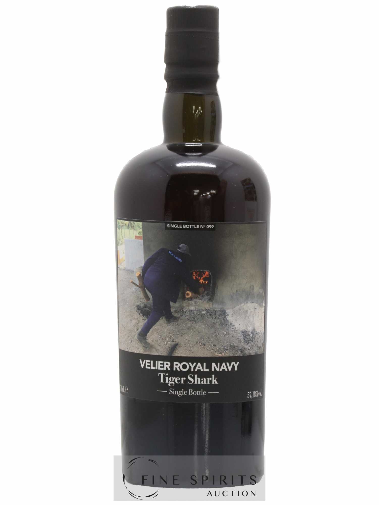Velier Royal Navy Of. Tiger Shark - Single Bottle - First Release N°099 (sans prix de réserve) - Posten von 1 Flasche - 1