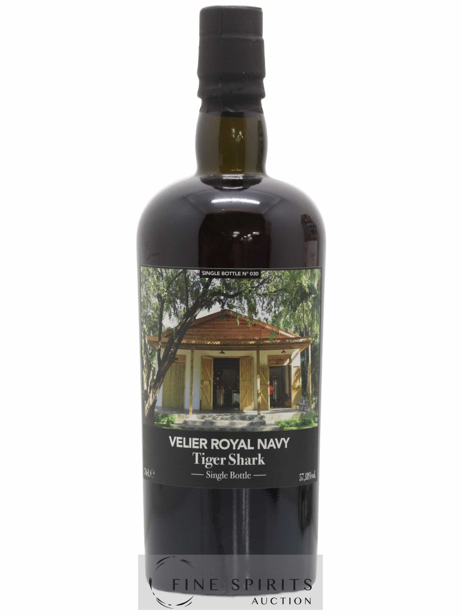 Velier Royal Navy Of. Tiger Shark - Single Bottle - First Release N°030 (sans prix de réserve) - Posten von 1 Flasche - 1