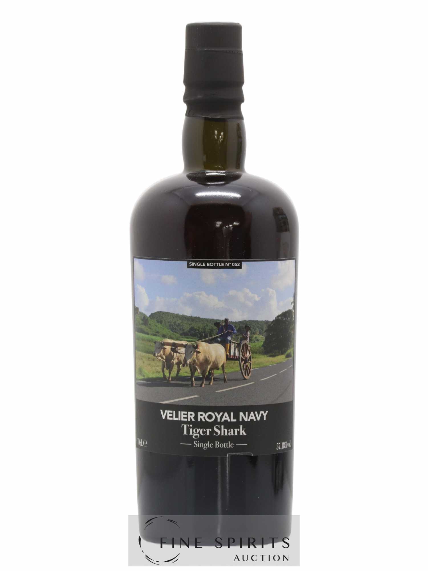 Velier Royal Navy Of. Tiger Shark - Single Bottle - First Release N°052 (sans prix de réserve) - Posten von 1 Flasche - 1