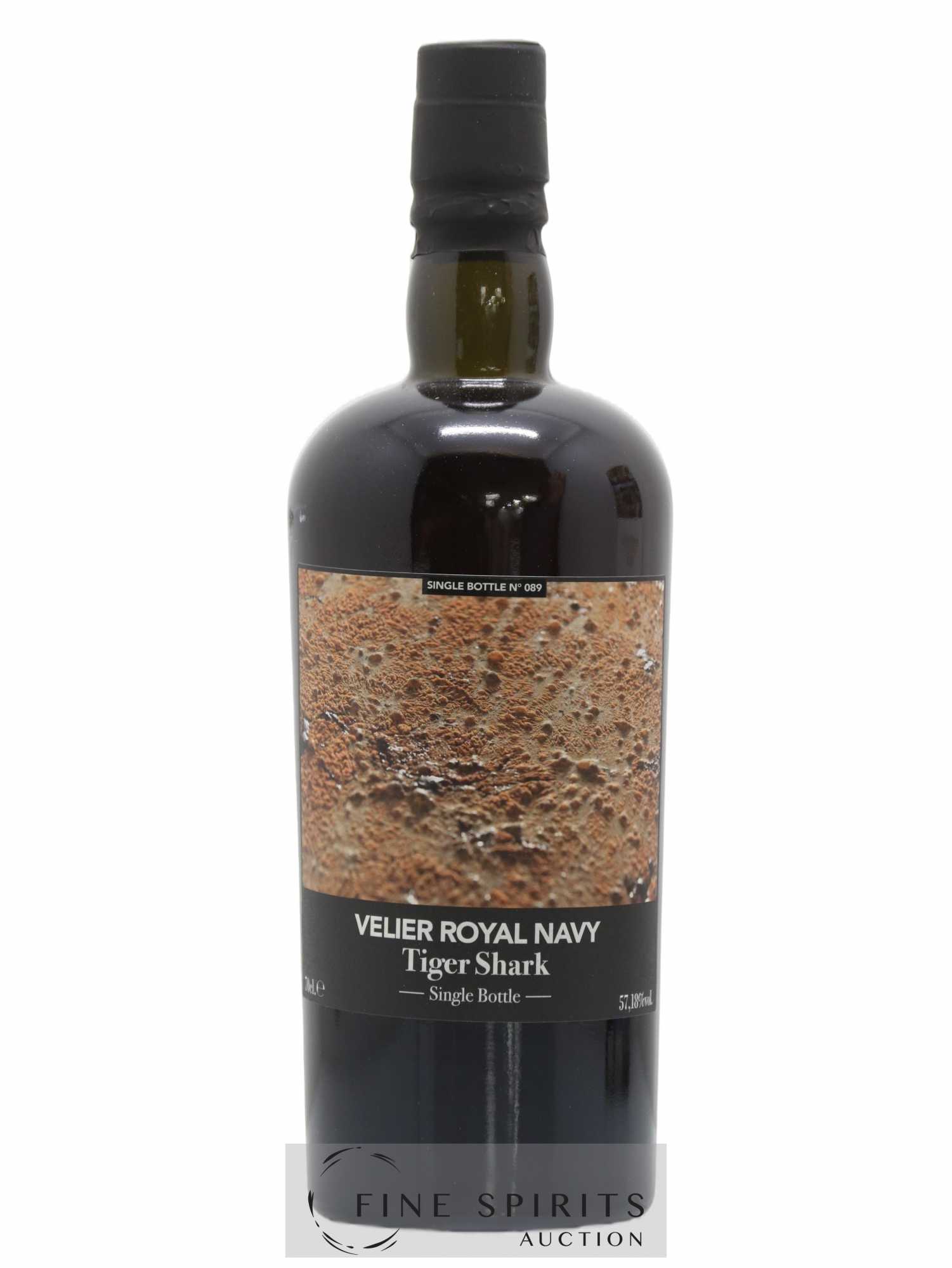 Velier Royal Navy Of. Tiger Shark - Single Bottle - First Release N°089 (sans prix de réserve) - Posten von 1 Flasche - 1