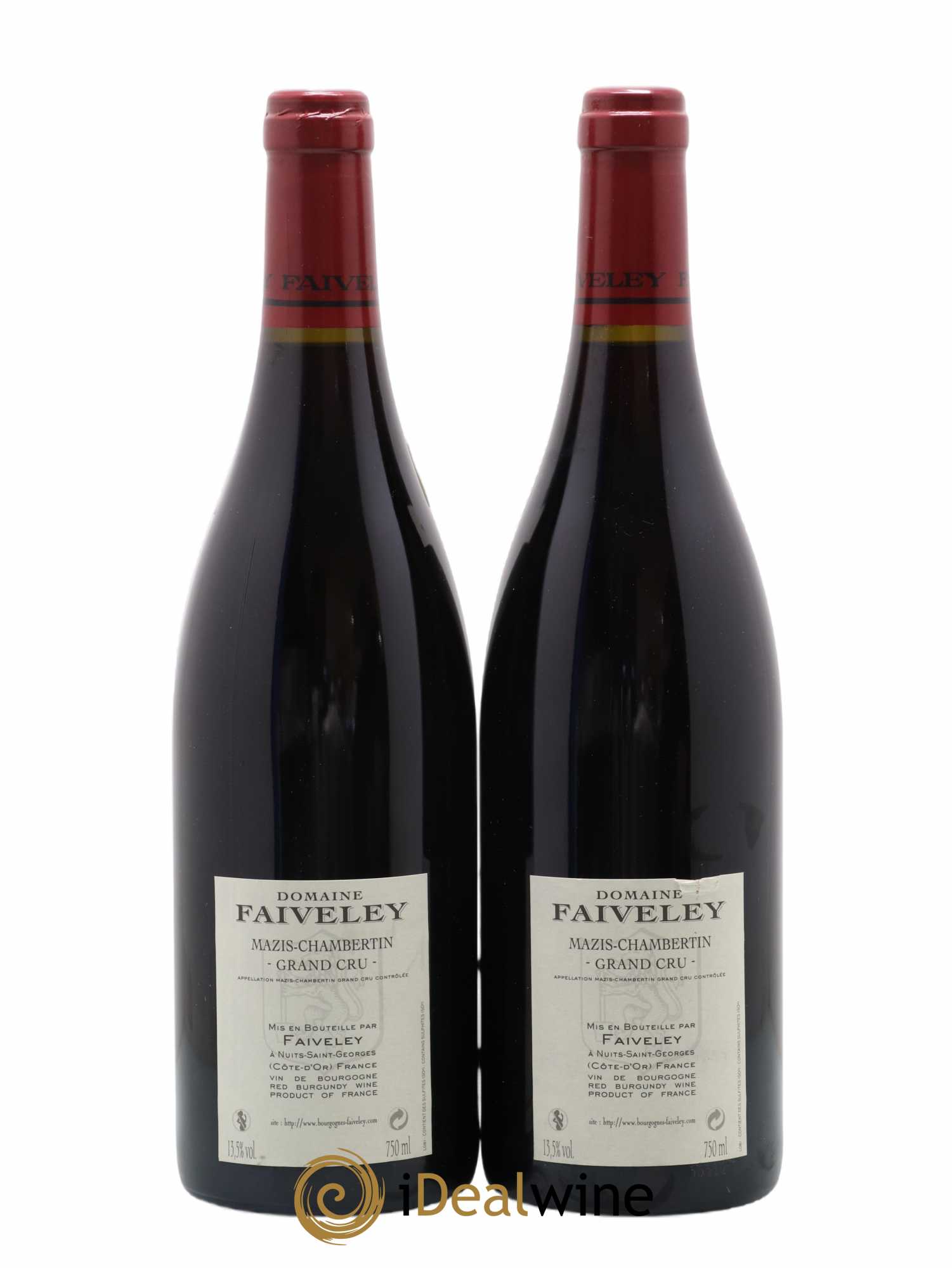 Mazis-Chambertin Grand Cru Faiveley 2009 - Lot de 2 bouteilles - 1