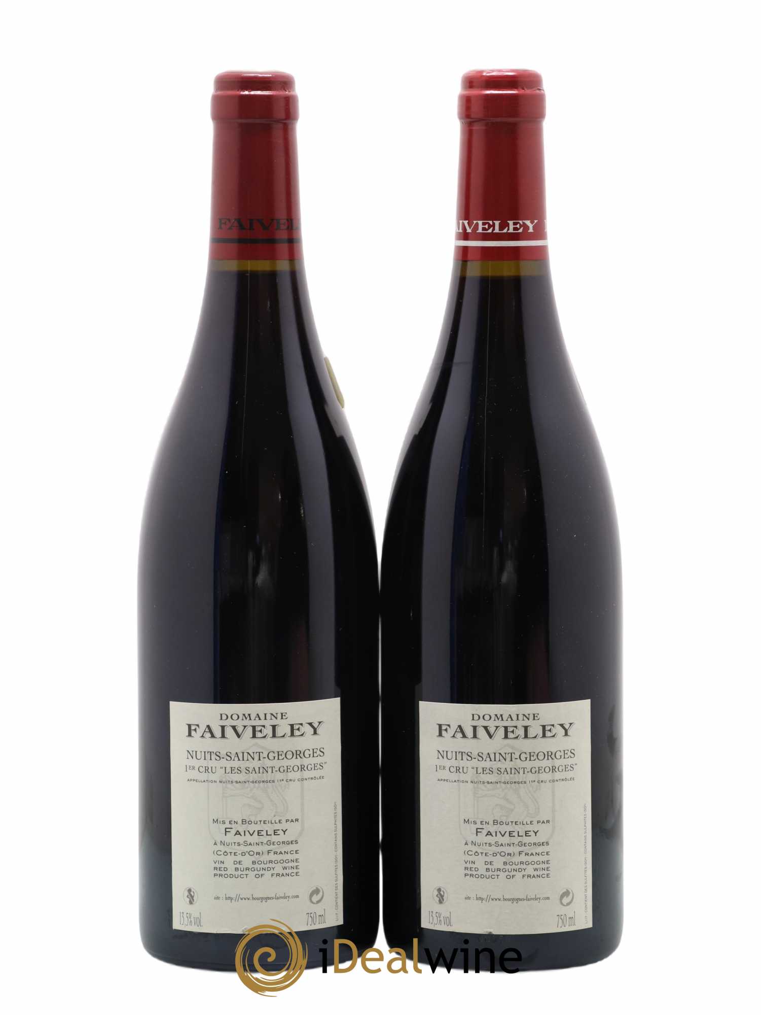 Nuits-Saint-Georges 1er Cru Les Saint-Georges Faiveley 2009 - Lot de 2 bouteilles - 1
