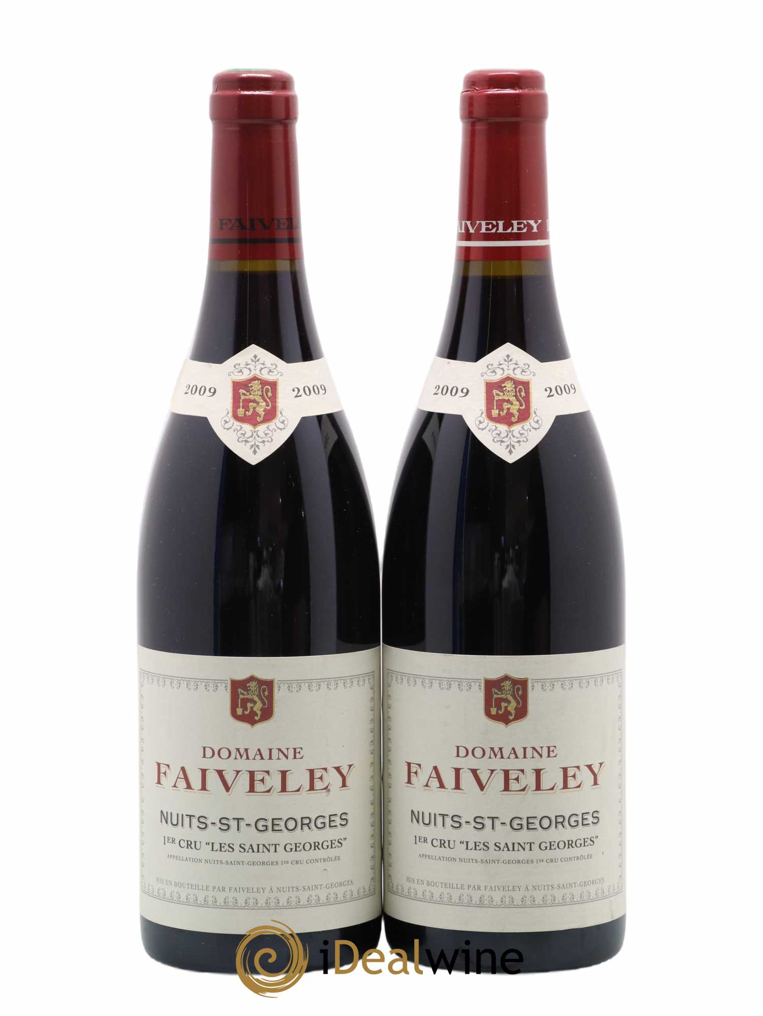 Nuits-Saint-Georges 1er Cru Les Saint-Georges Faiveley 2009 - Lot de 2 bouteilles - 0
