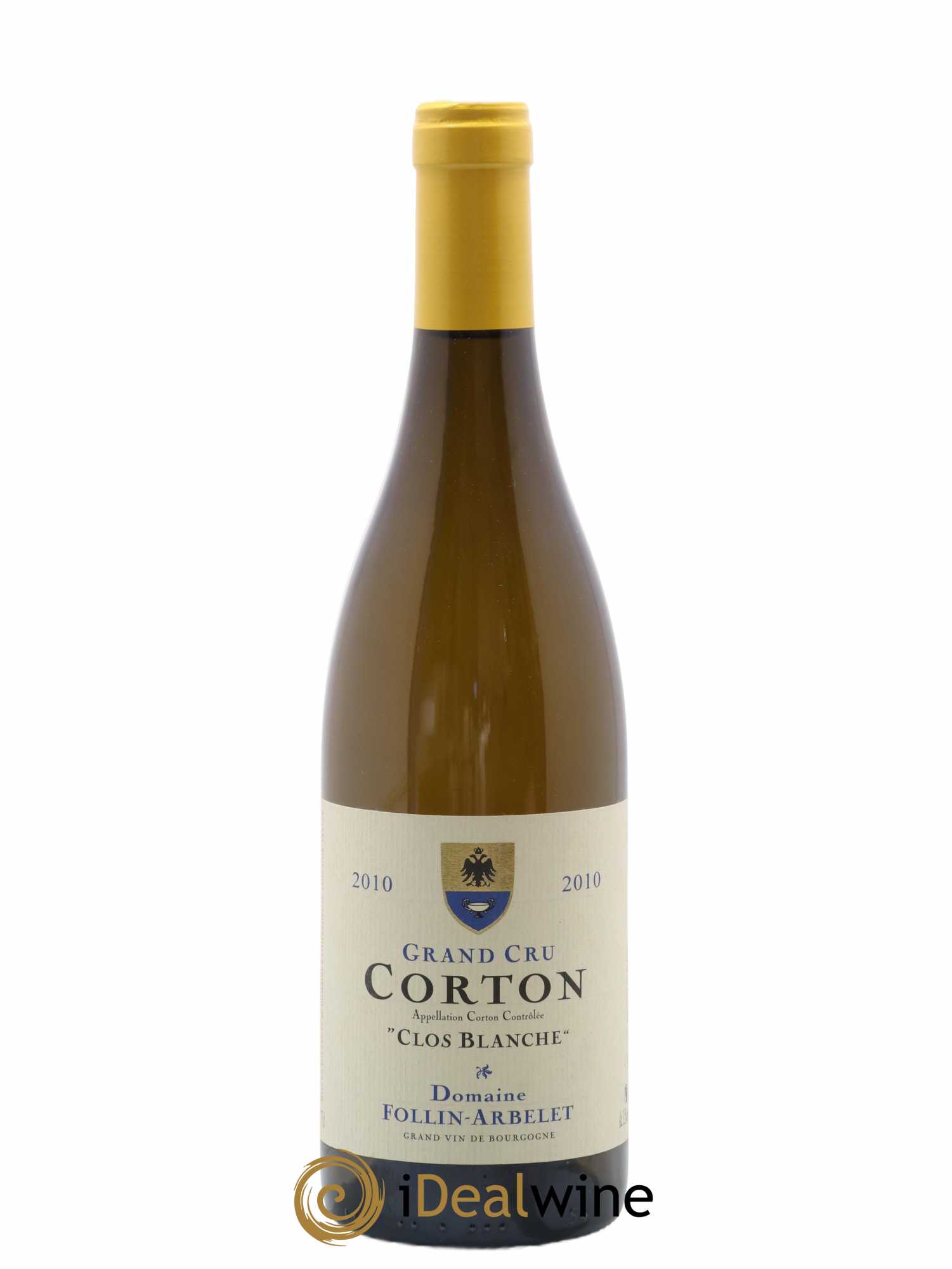 Corton Grand Cru Clos blanche Domaine Follin Arbelet 2010 - Posten von 1 Flasche - 0