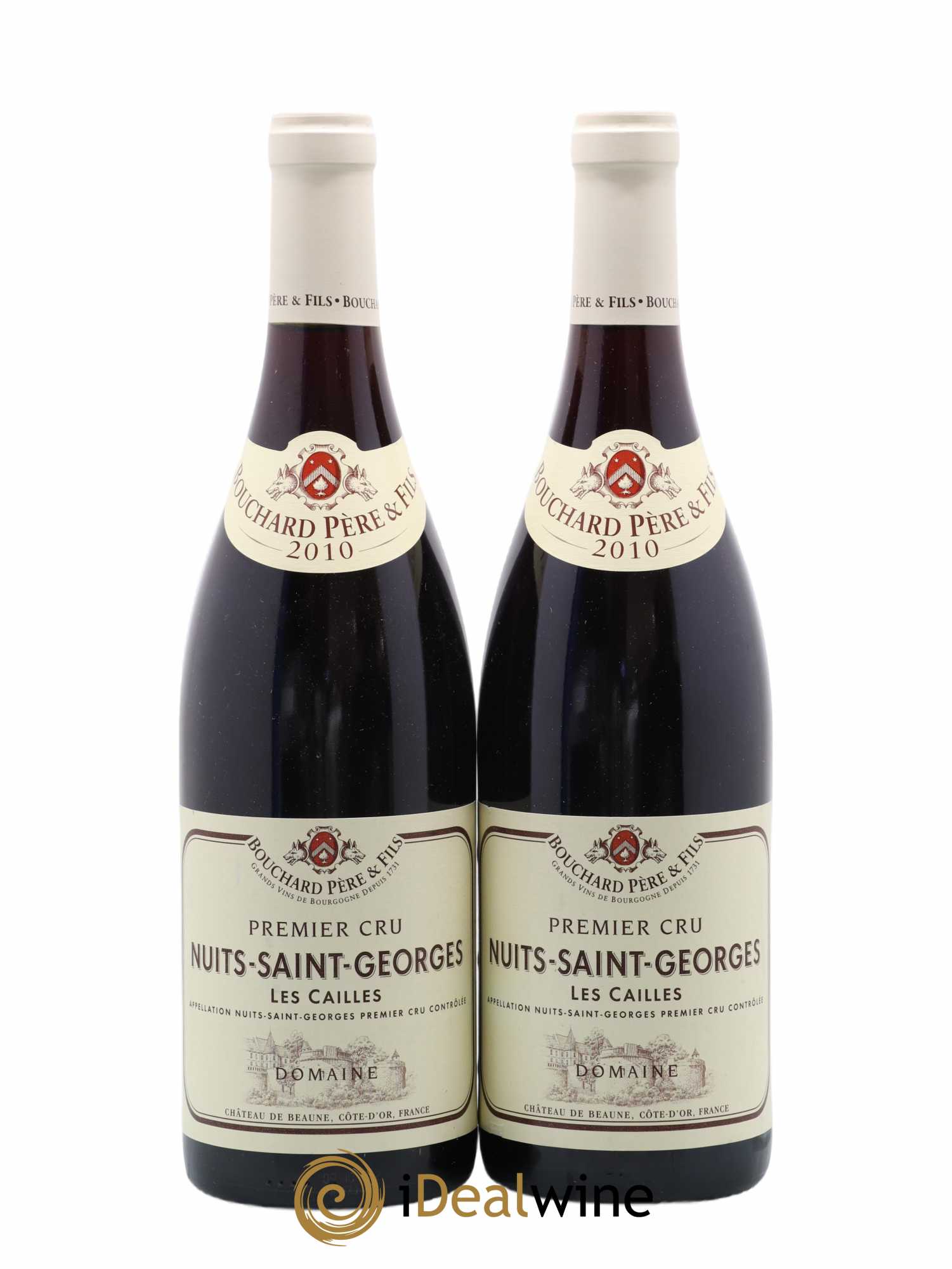 Nuits-Saint-Georges 1er Cru Les Cailles Bouchard Père & Fils Les Cailles Bouchard 2010 - Lotto di 2 bottiglie - 0