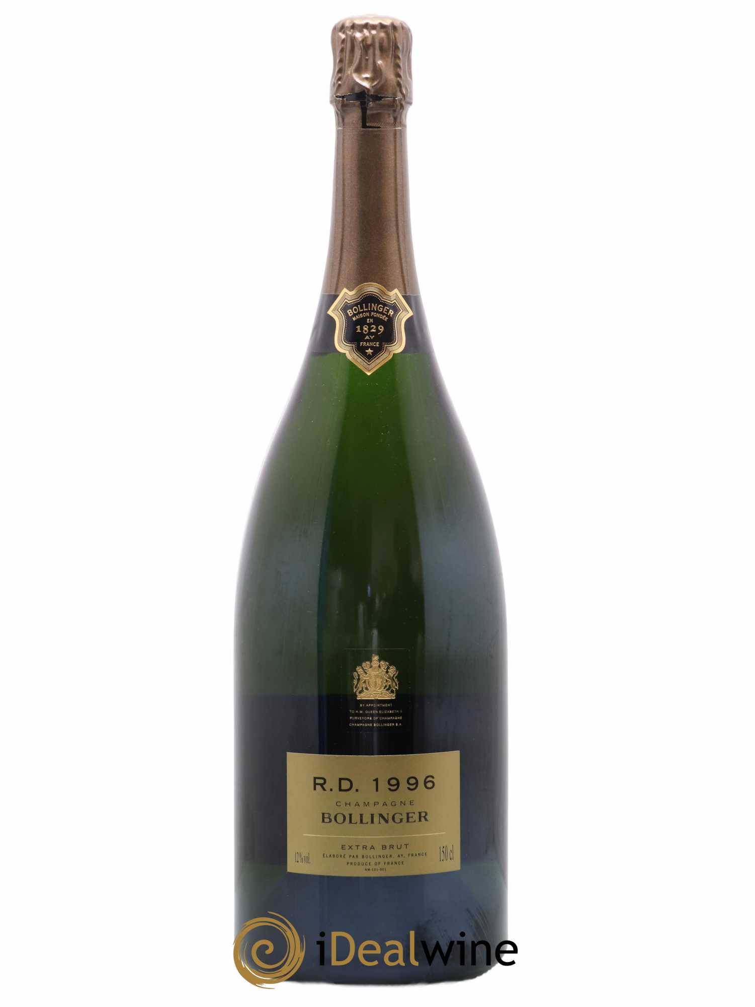 R.D. Extra-Brut Bollinger 1996 - Posten von 1 Magnum - 0