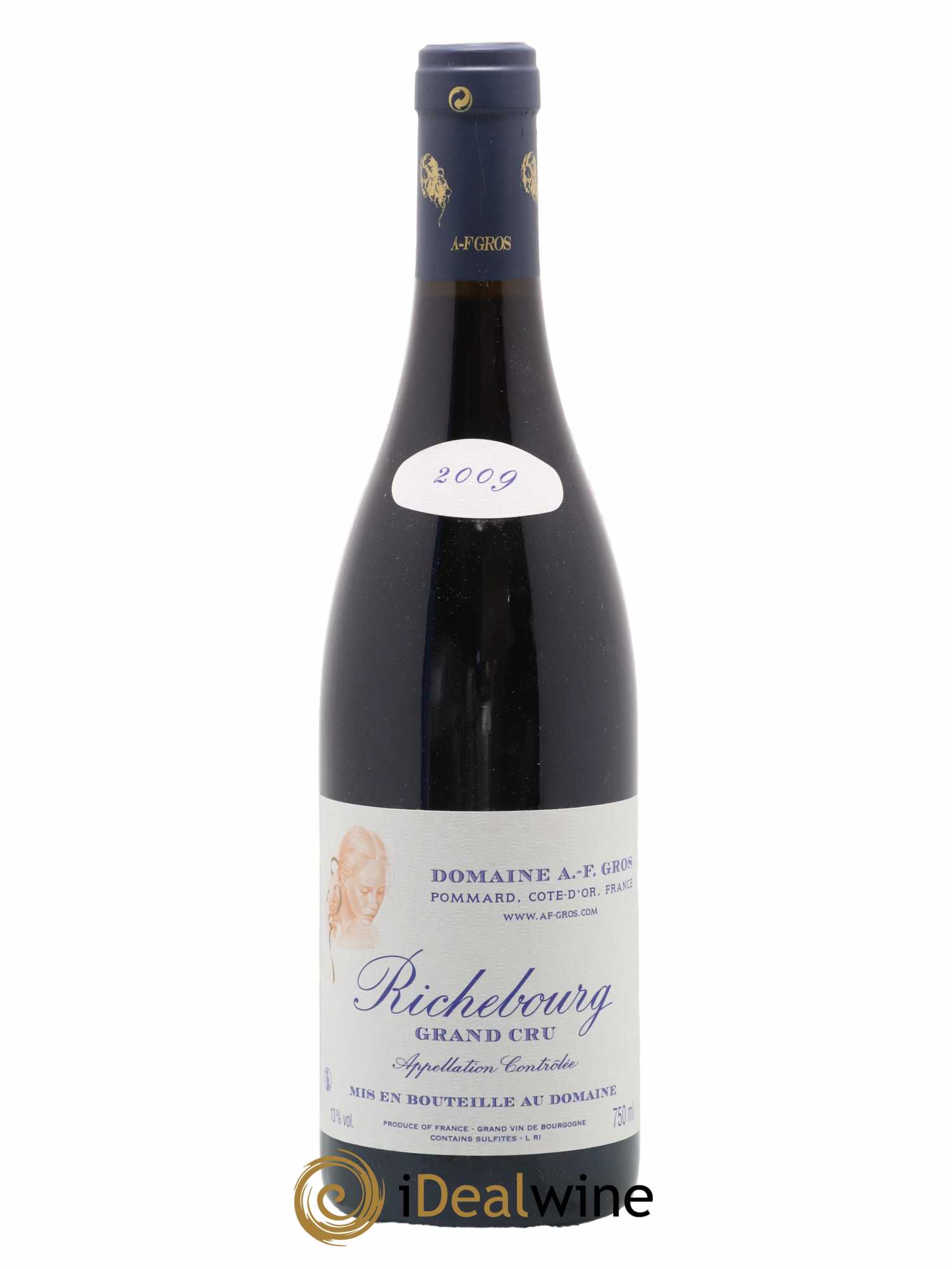 Richebourg Grand Cru A.-F. Gros 2009 - Lot de 1 bouteille - 0