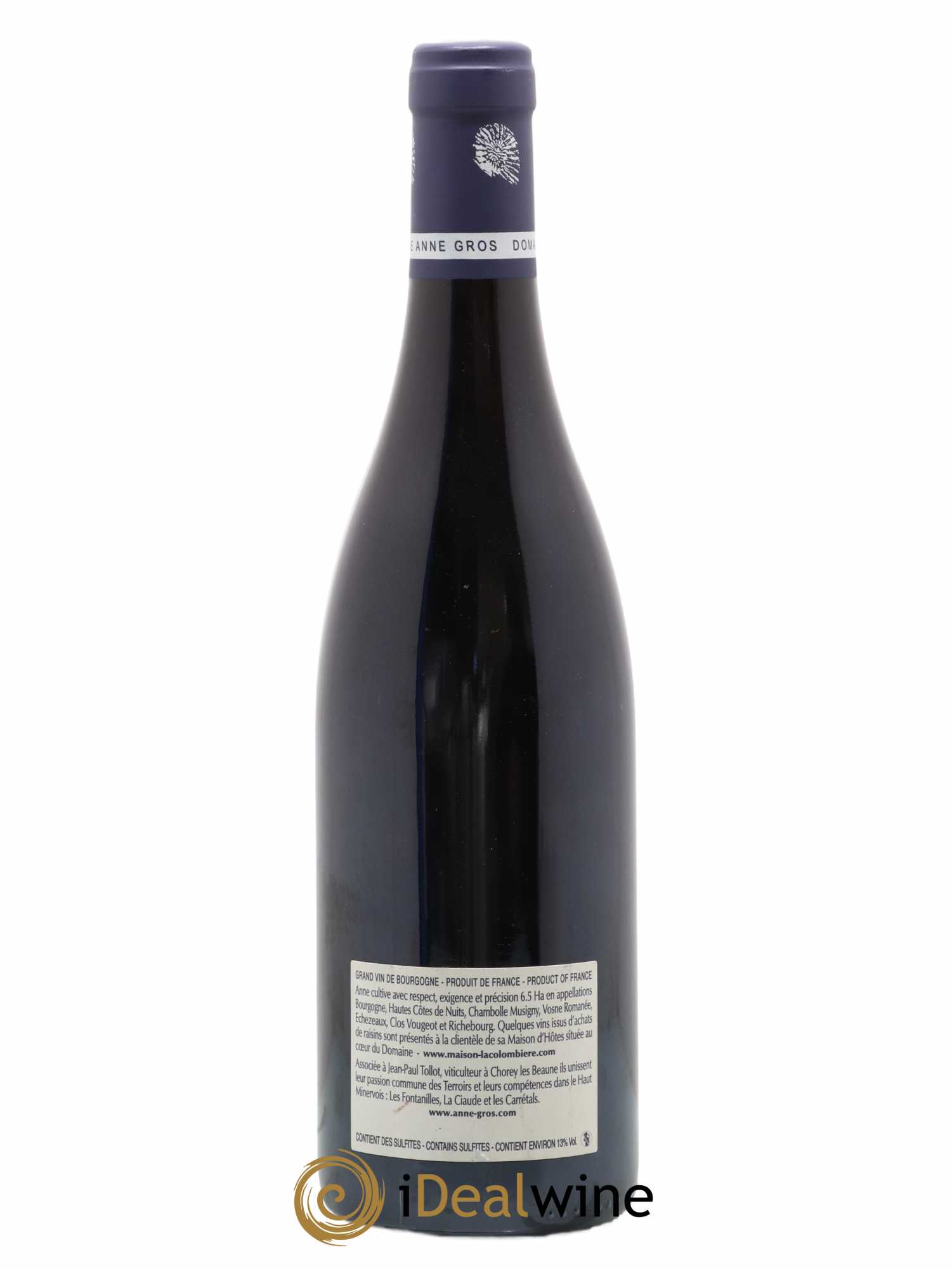 Richebourg Grand Cru Anne Gros 2009 - Lot de 1 bouteille - 1