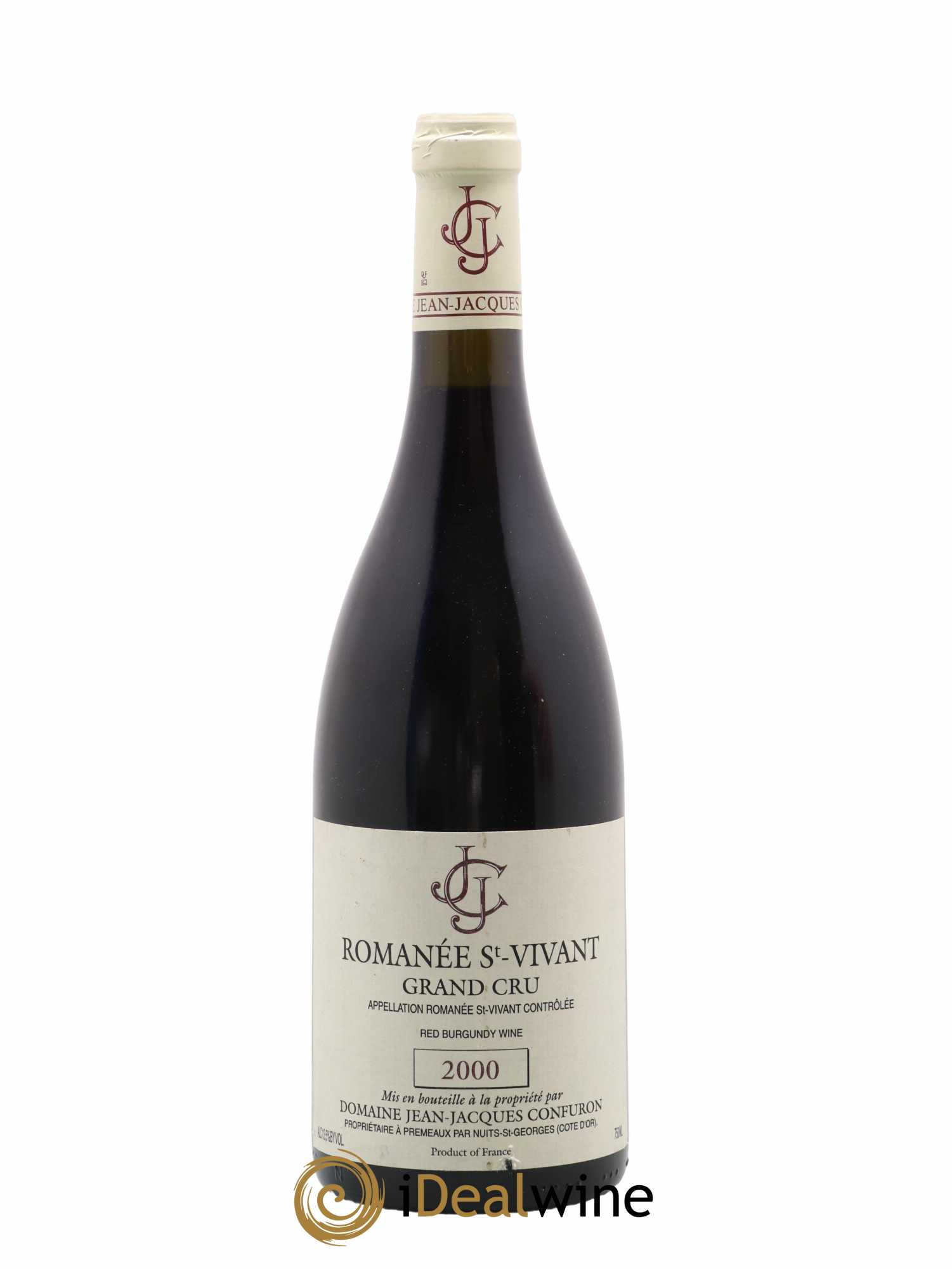 Romanée-Saint-Vivant Grand Cru Jean-Jacques Confuron 2000 - Lot de 1 bouteille - 0