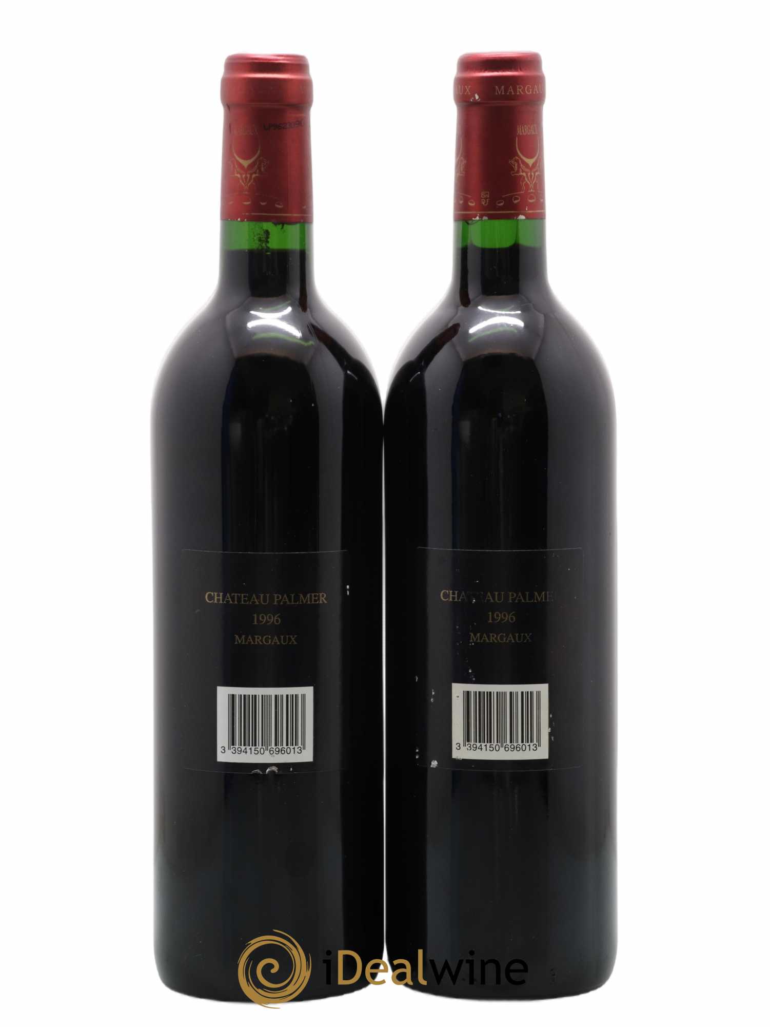 Château Palmer 3ème Grand Cru Classé 1996 - Lot of 2 bottles - 1