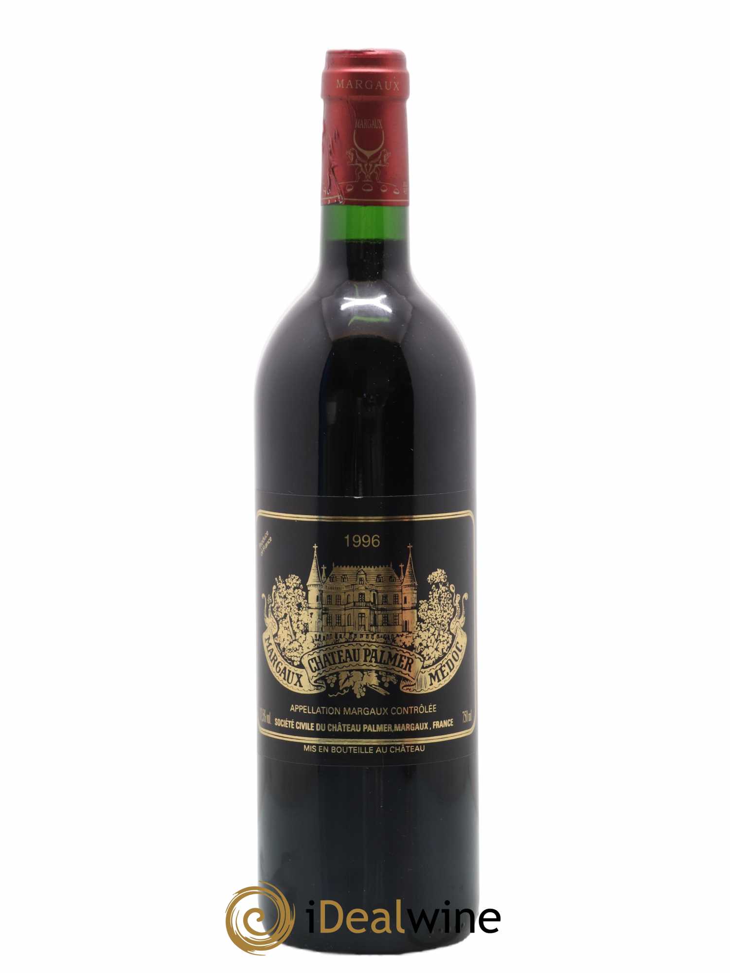 Château Palmer 3ème Grand Cru Classé 1996 - Lot de 1 bouteille - 0