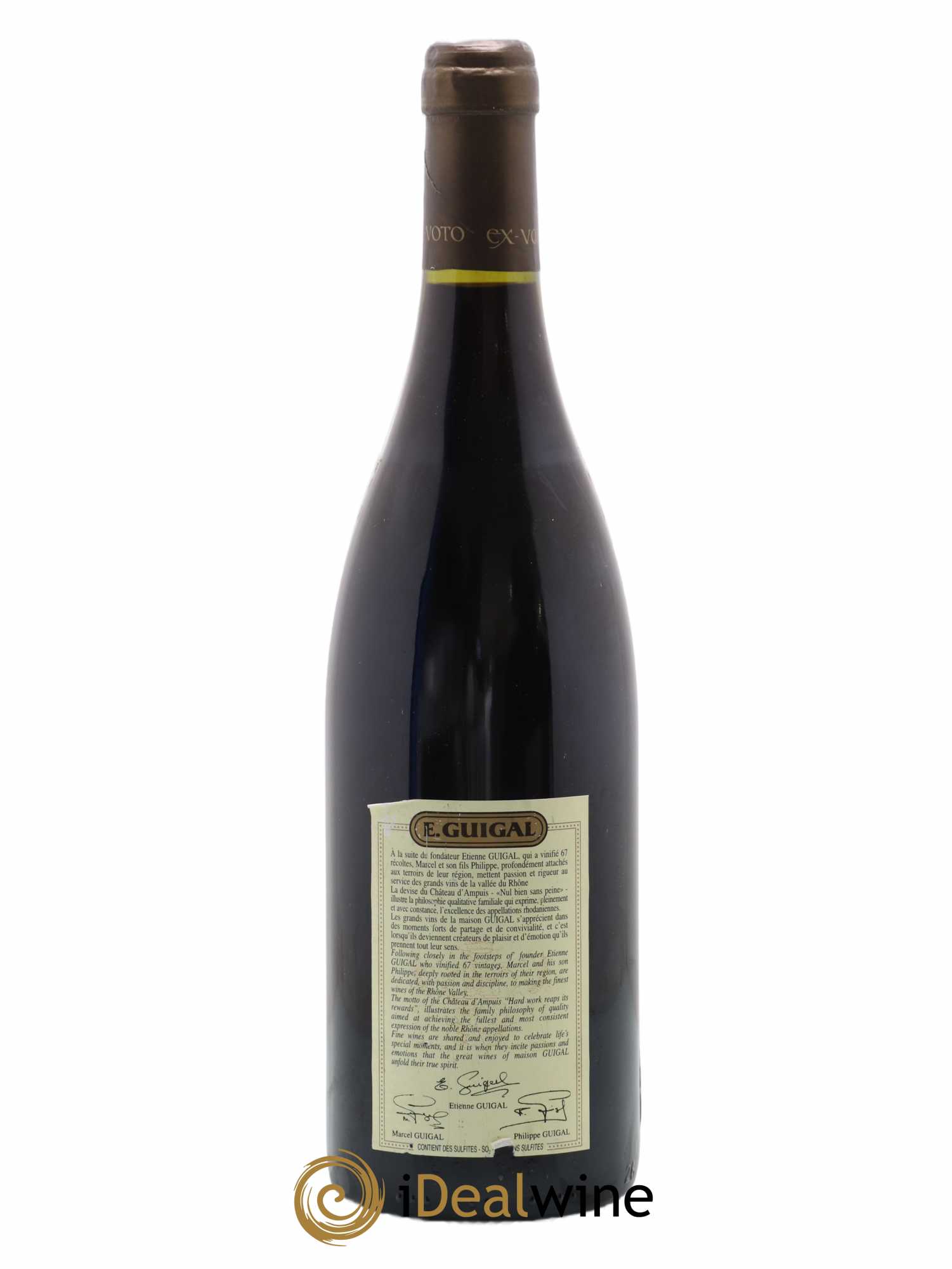 Ermitage Ex Voto Guigal 2003 - Lot of 1 bottle - 1