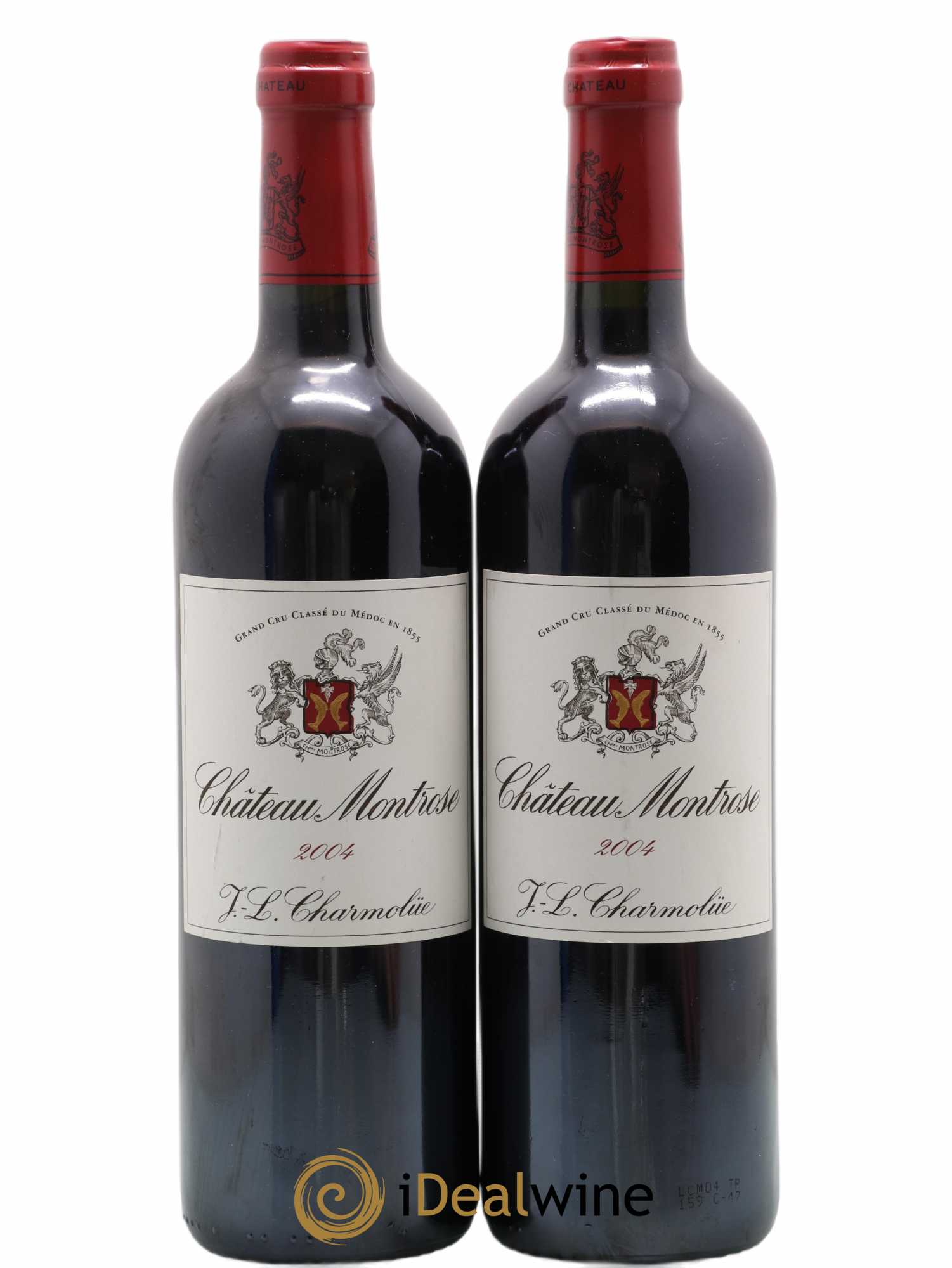 Château Montrose 2ème Grand Cru Classé 2004 - Lot de 2 bouteilles - 0