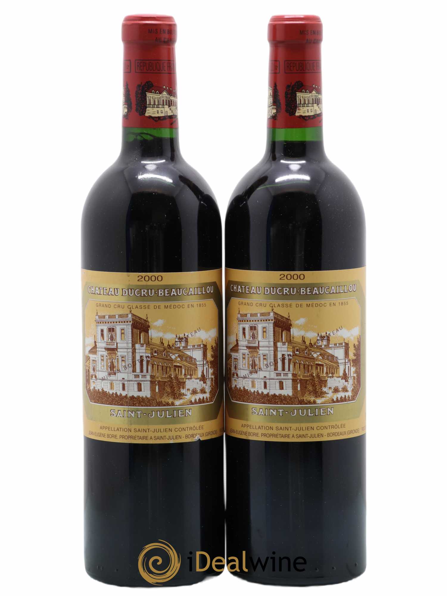 Château Ducru Beaucaillou 2ème Grand Cru Classé 2000 - Lot de 2 bouteilles - 0