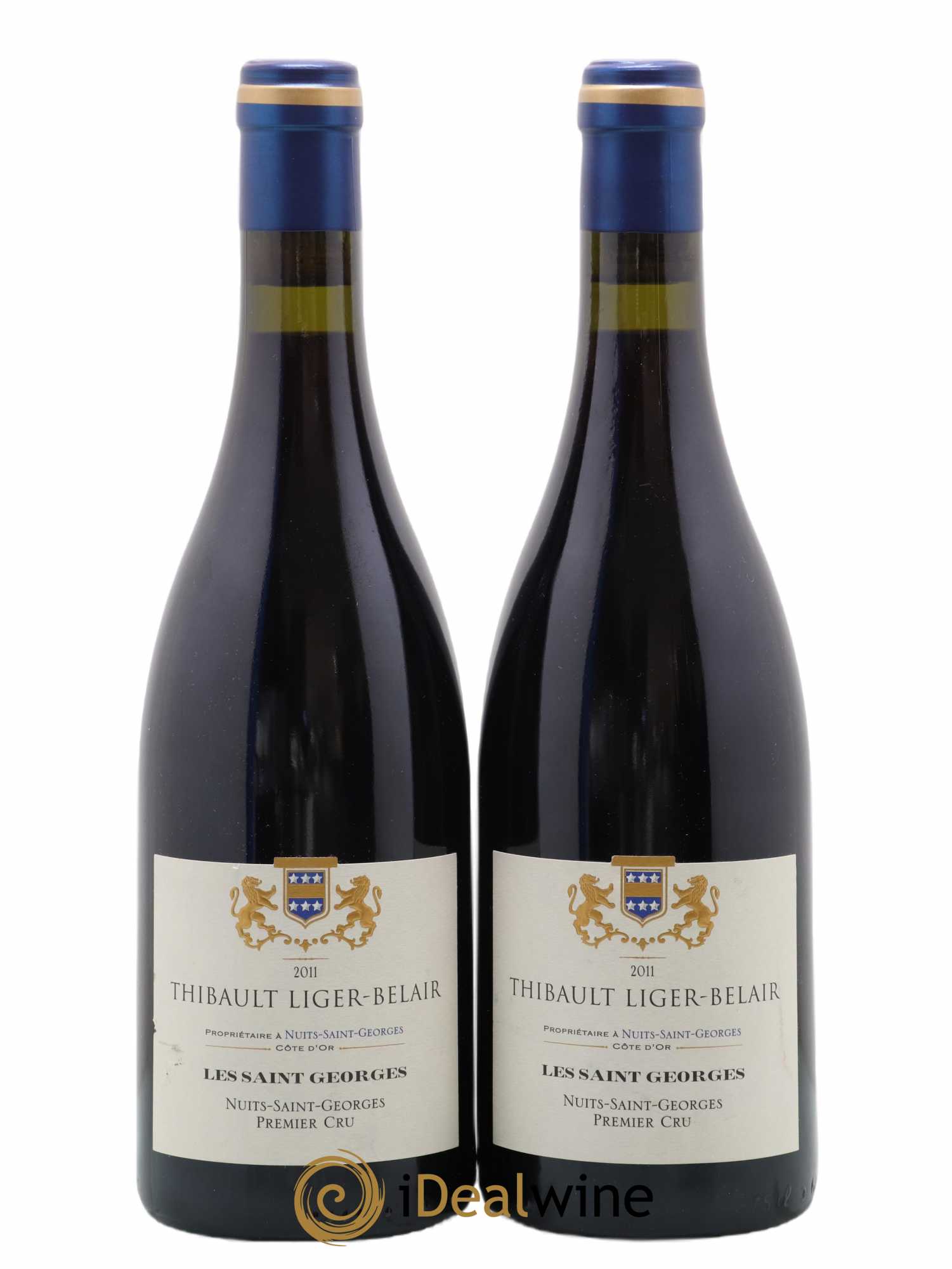 Nuits-Saint-Georges 1er Cru Les Saint-Georges Thibault Liger-Belair 2011 - Lot de 2 bouteilles - 0