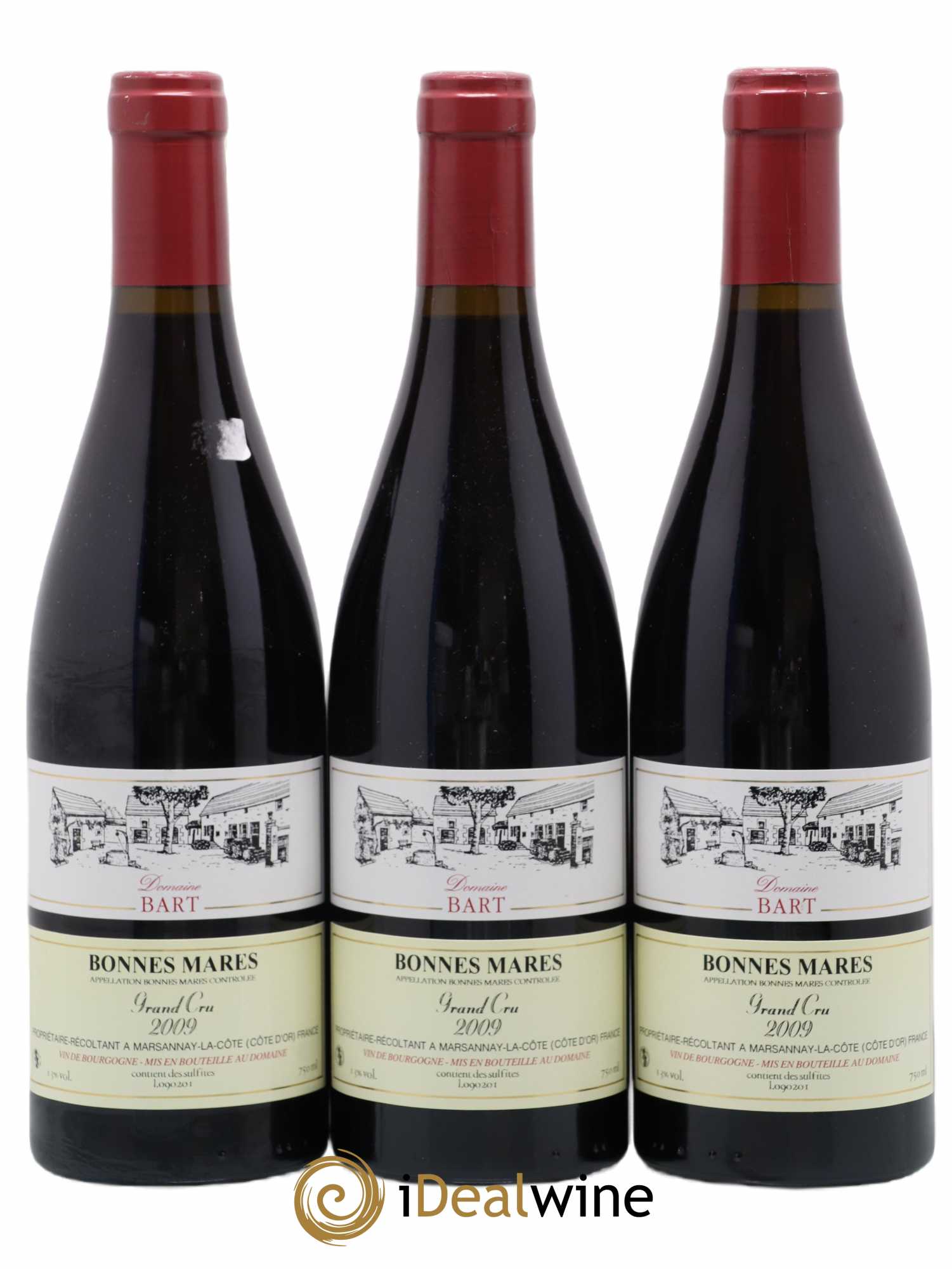 Bonnes-Mares Grand Cru Bart (Domaine) 2009 - Lot de 3 bouteilles - 0
