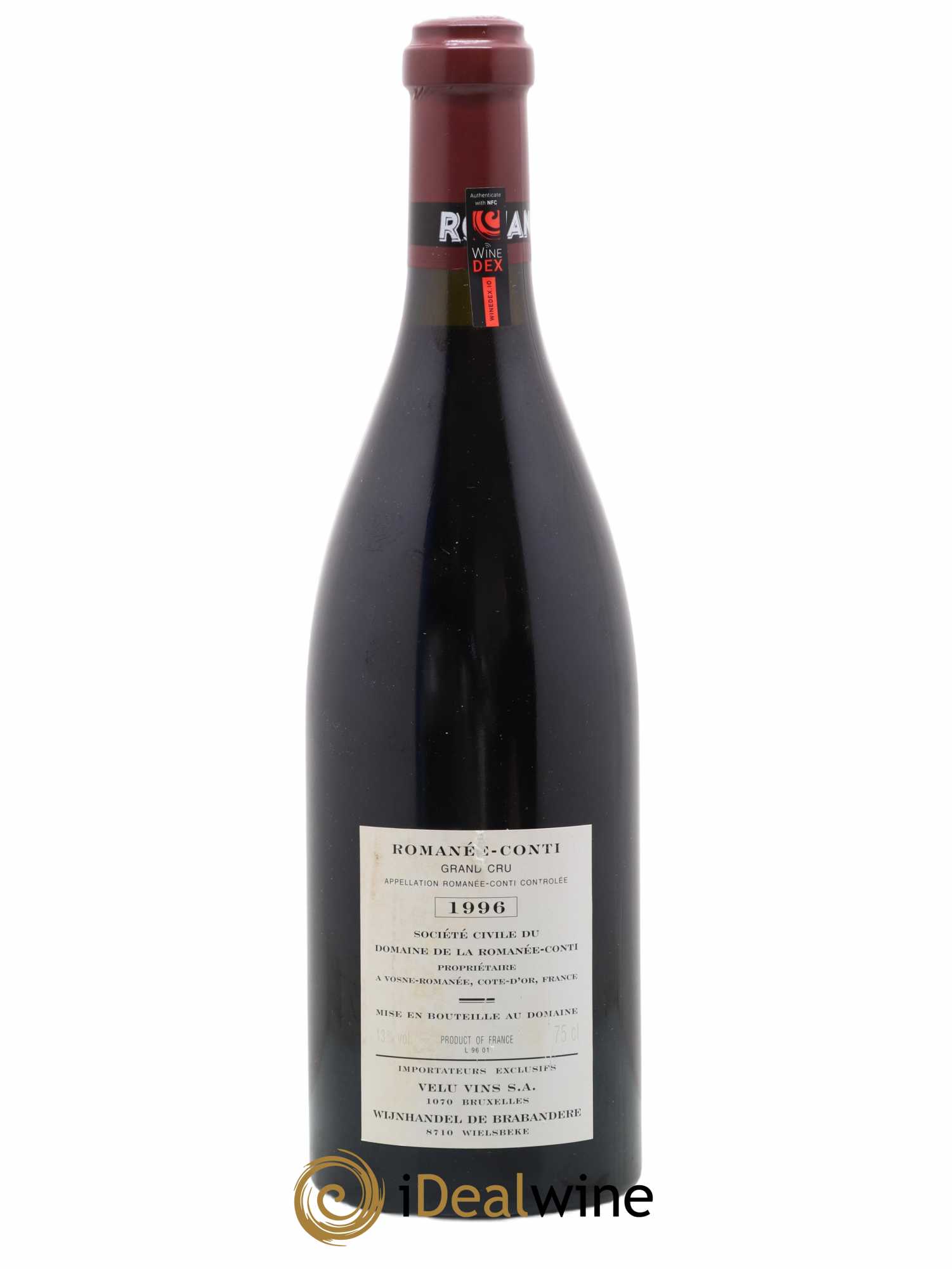 Romanée-Conti Grand Cru Domaine de la Romanée-Conti 1996 - Lot de 1 bouteille - 1