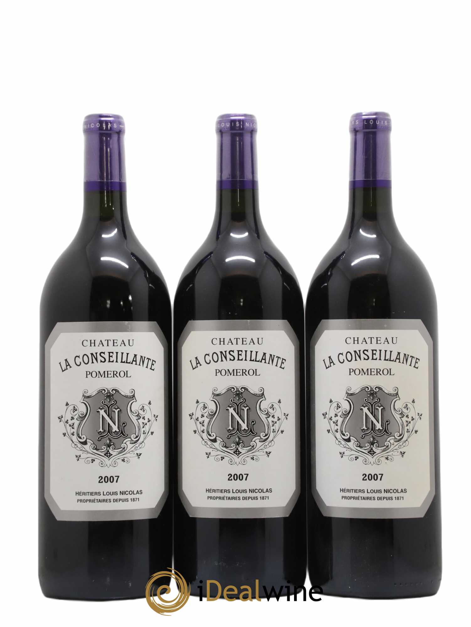 Château la Conseillante 2007 - Lot de 3 magnums - 0