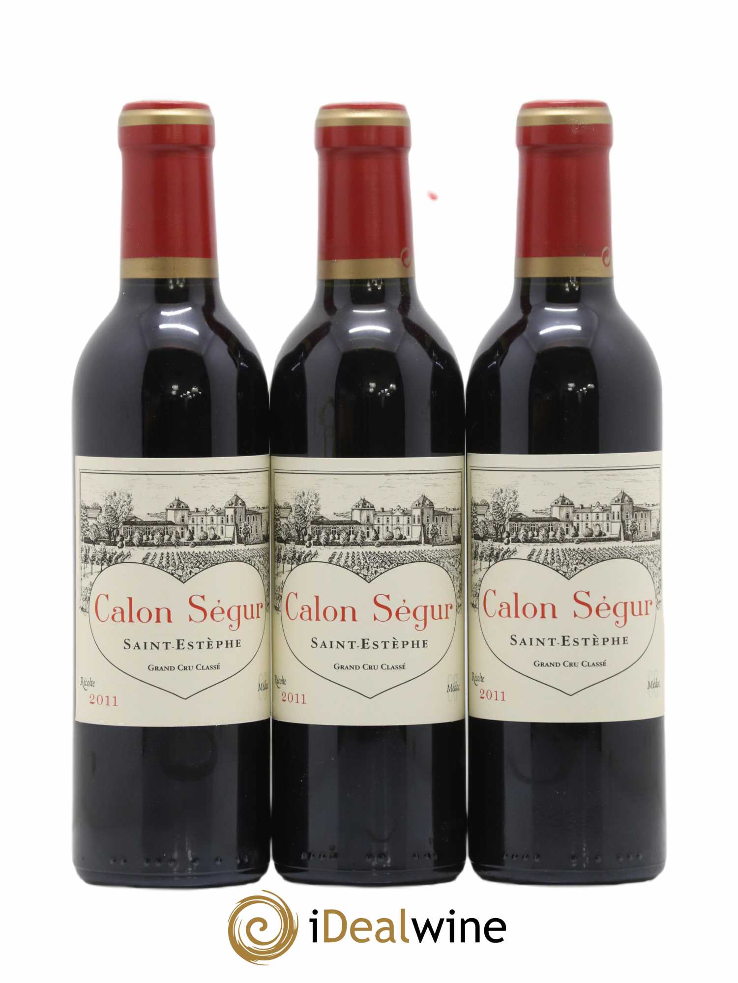 Château Calon Ségur 3ème Grand Cru Classé 2011 - Lot of 12 half-bottles - 3