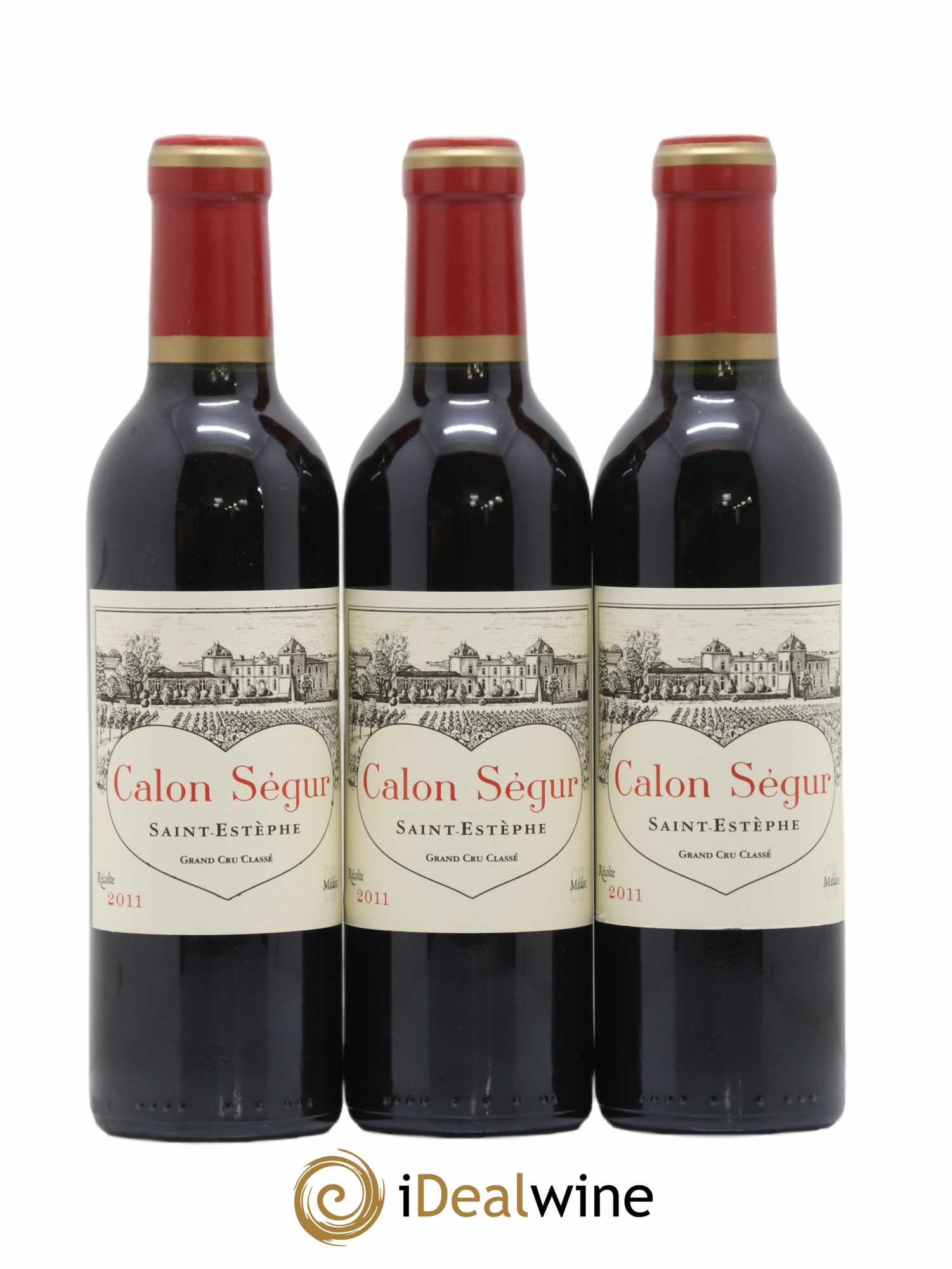 Château Calon Ségur 3ème Grand Cru Classé 2011 - Lot of 12 half-bottles - 4