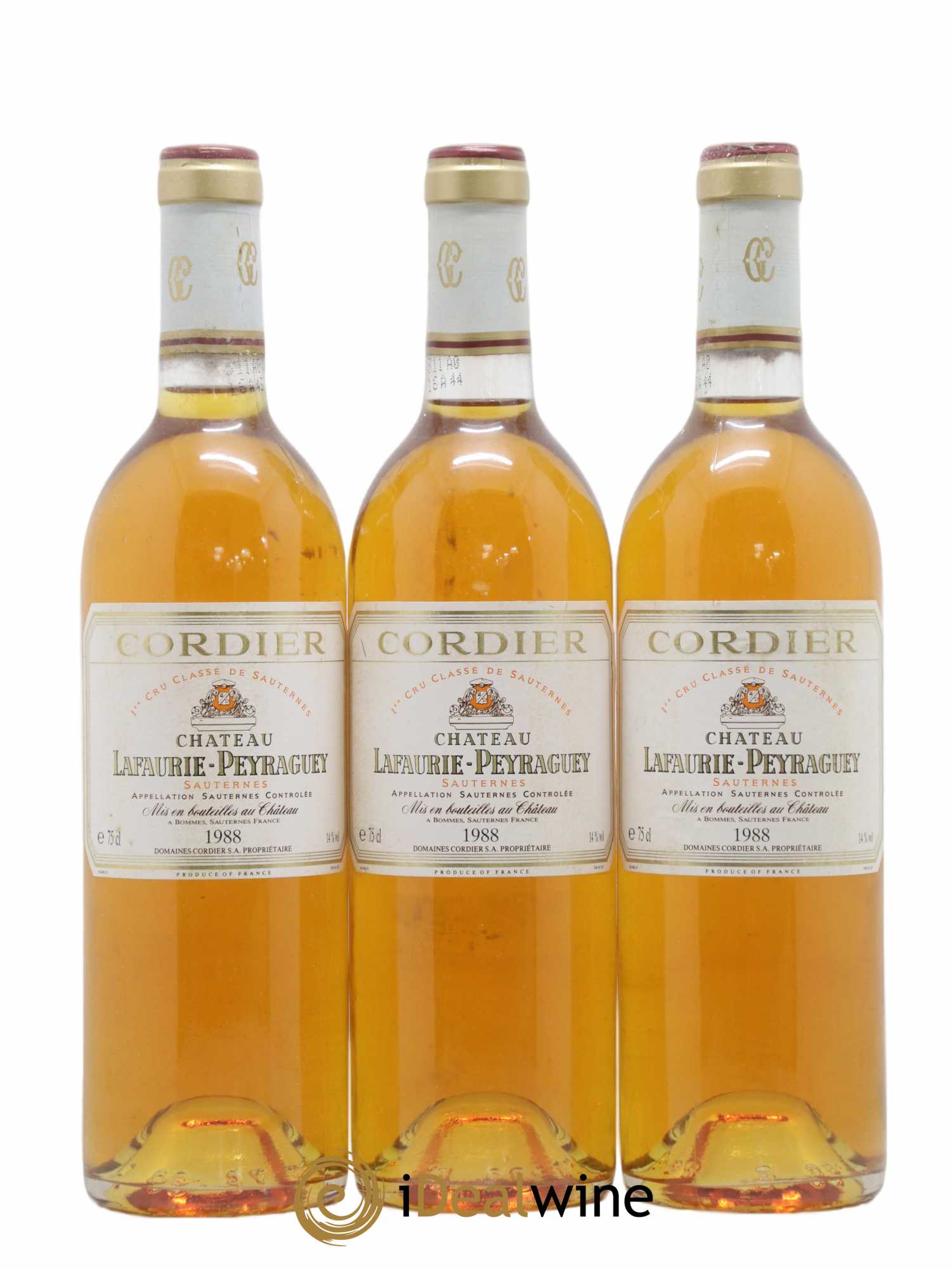 Château Lafaurie-Peyraguey 1er Grand Cru Classé 1988 - Lot of 6 bottles - 2