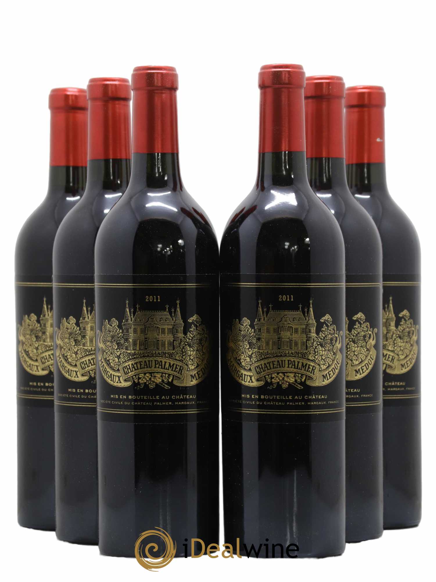 Château Palmer 3ème Grand Cru Classé 2011 - Lot de 6 bouteilles - 0