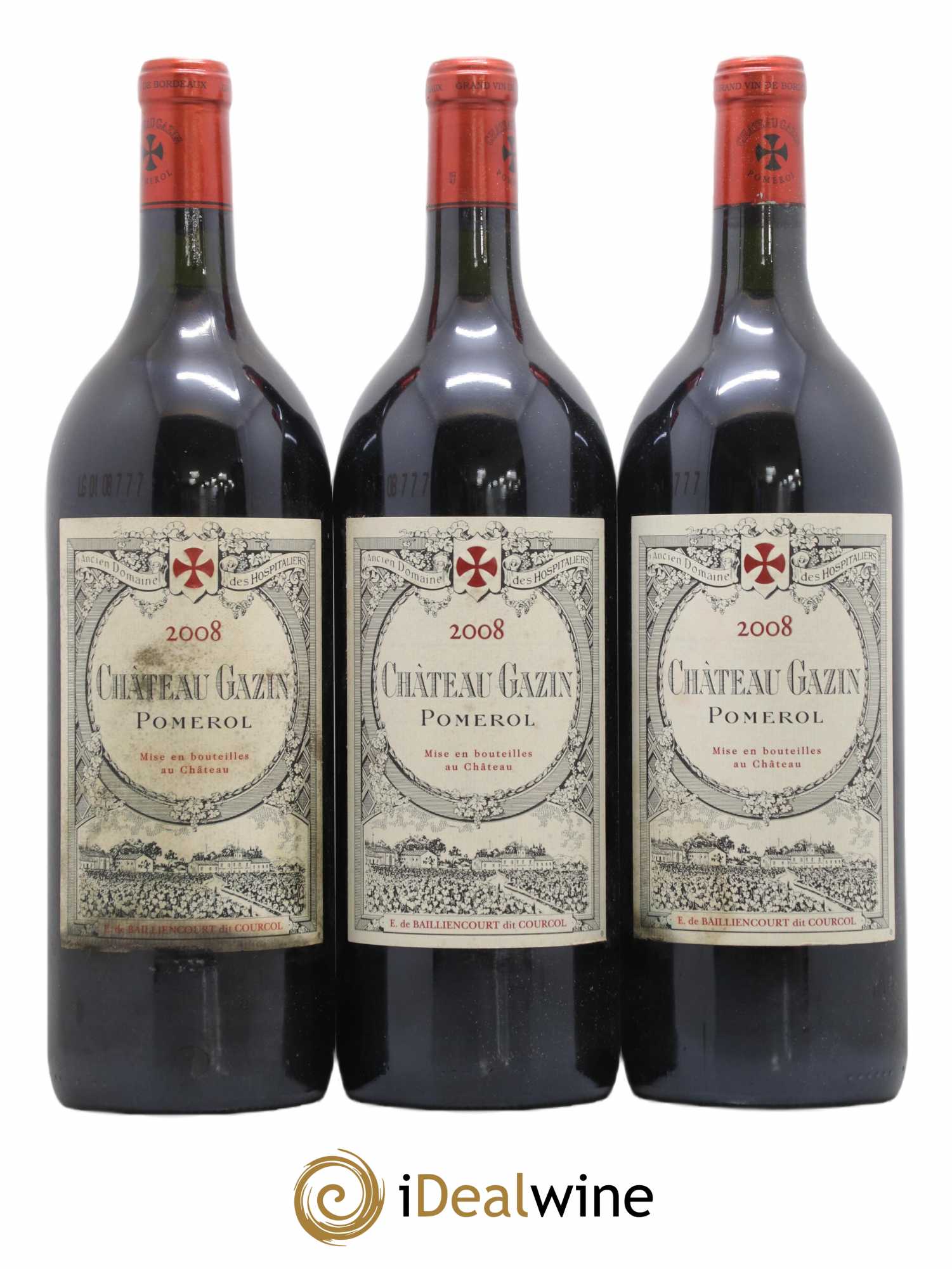 Château Gazin 2008 - Lot de 6 magnums - 2