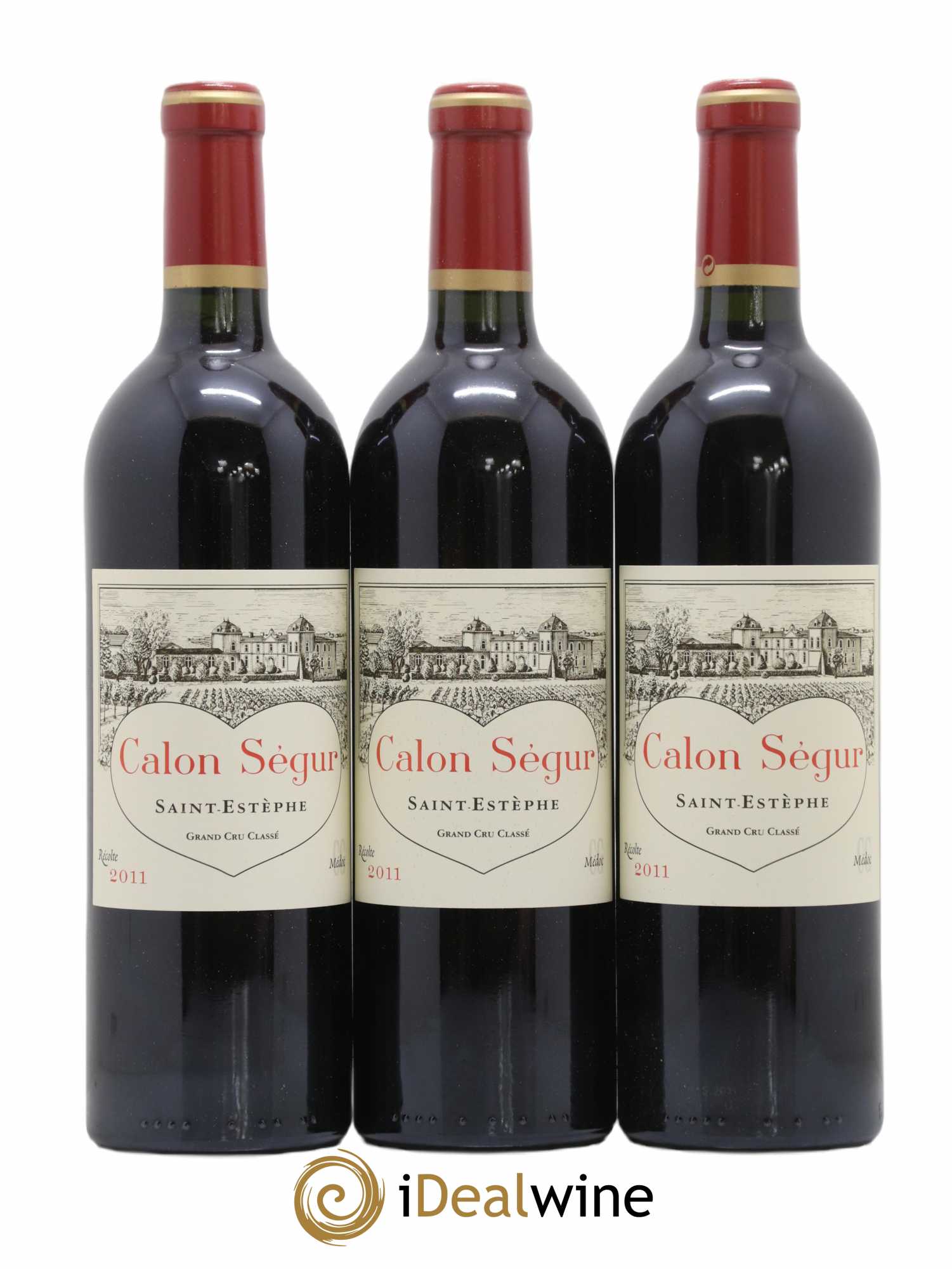 Château Calon Ségur 3ème Grand Cru Classé 2011 - Lot de 6 bouteilles - 2
