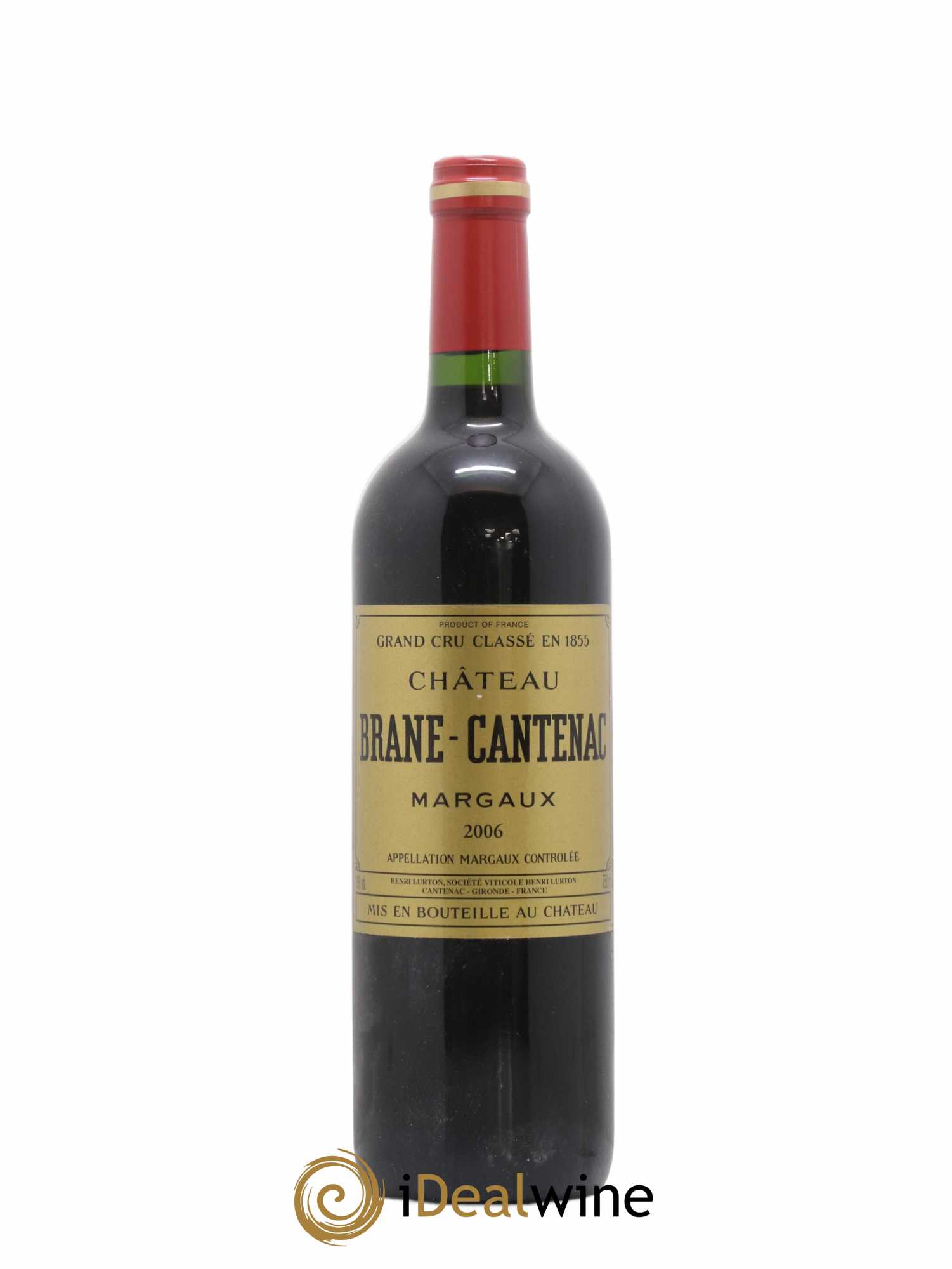 Château Brane Cantenac 2ème Grand Cru Classé 2006 - Lot de 1 bouteille - 0