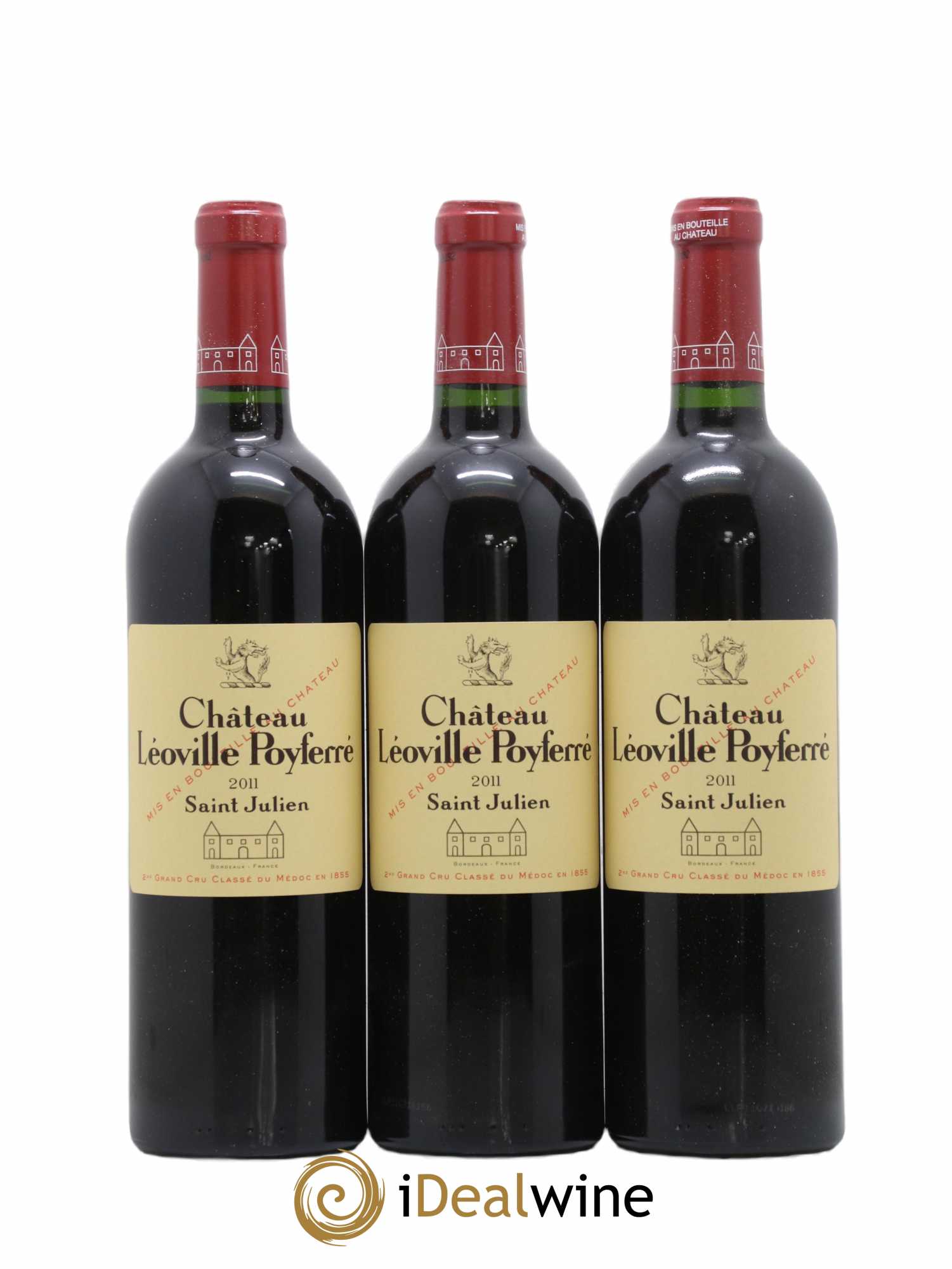 Château Léoville Poyferré 2ème Grand Cru Classé 2011 - Lot de 6 bouteilles - 2