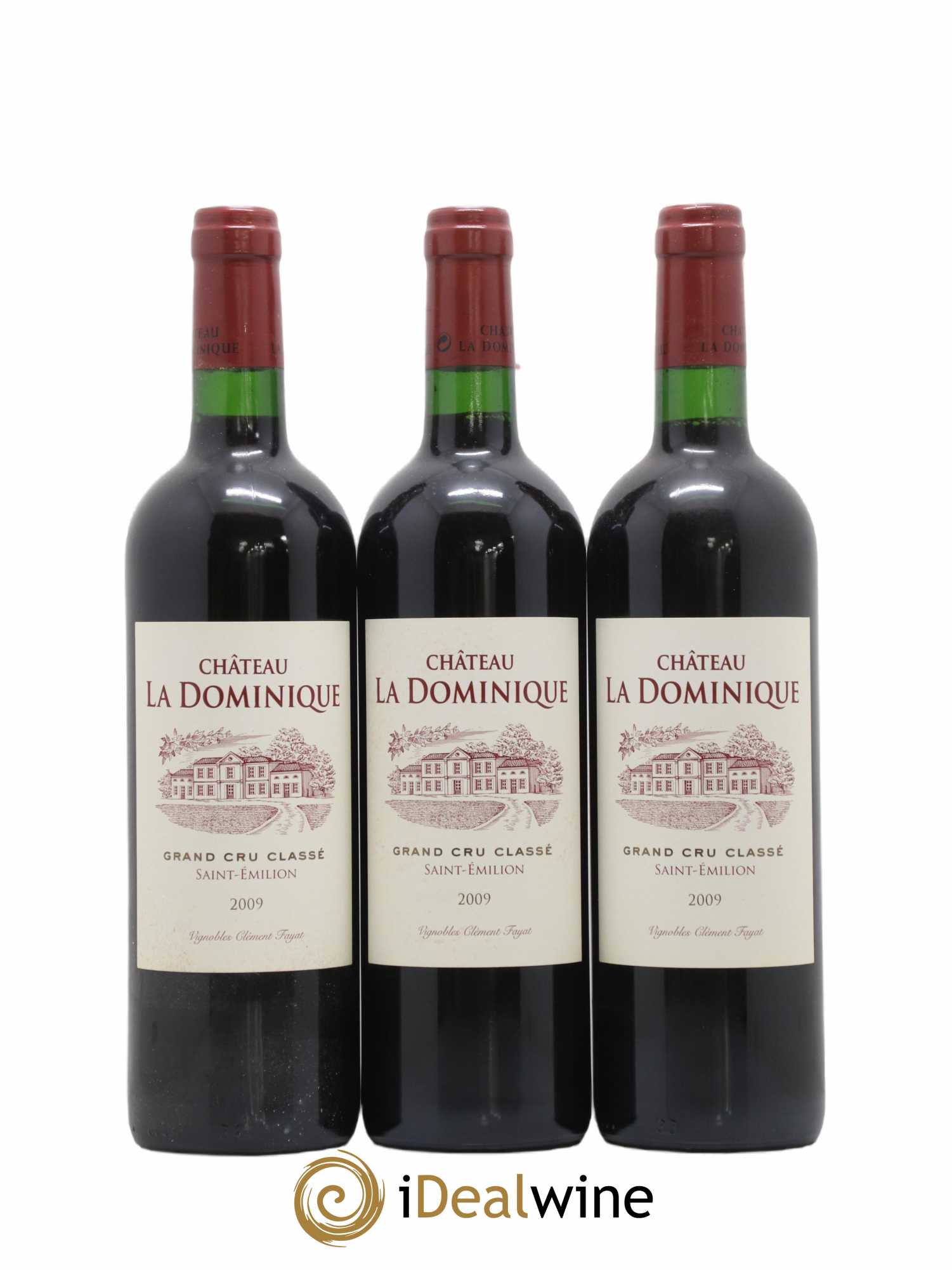 Château la Dominique Grand Cru Classé 2009 - Lot de 6 bouteilles - 2
