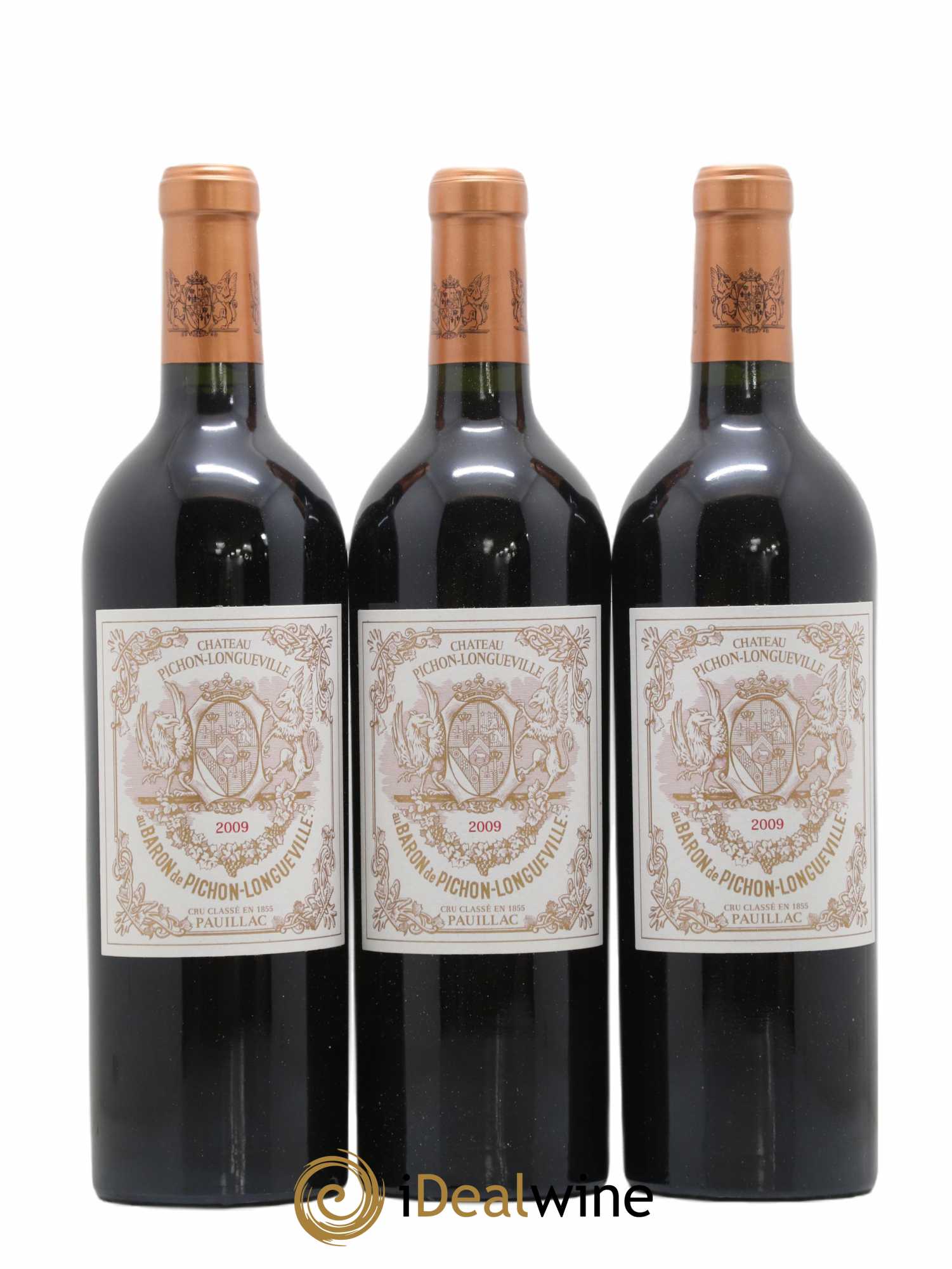 Pichon Longueville Baron 2ème Grand Cru Classé 2009 - Lot de 6 bouteilles - 1