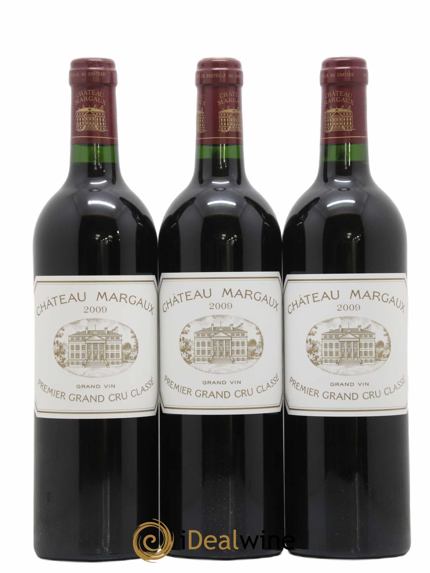 Château Margaux 1er Grand Cru Classé 2009 - Lot de 6 bouteilles - 1