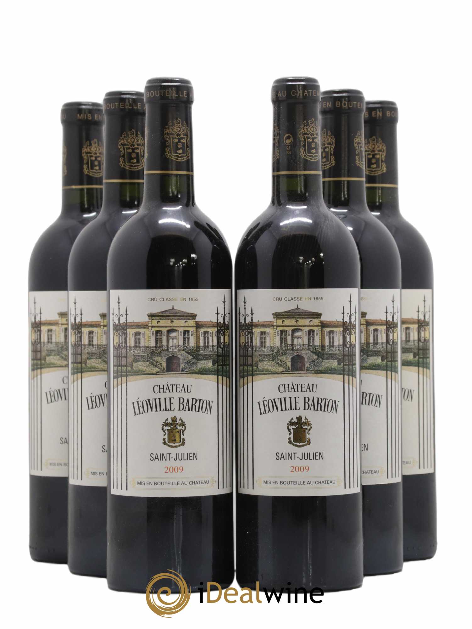 Château Léoville Barton 2ème Grand Cru Classé 2009 - Lot de 6 bouteilles - 0